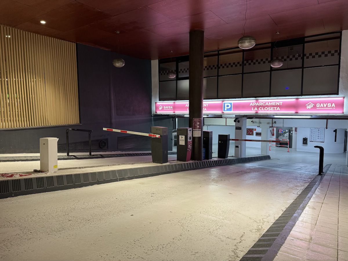 Una imatge de l'accés a la Closeta.