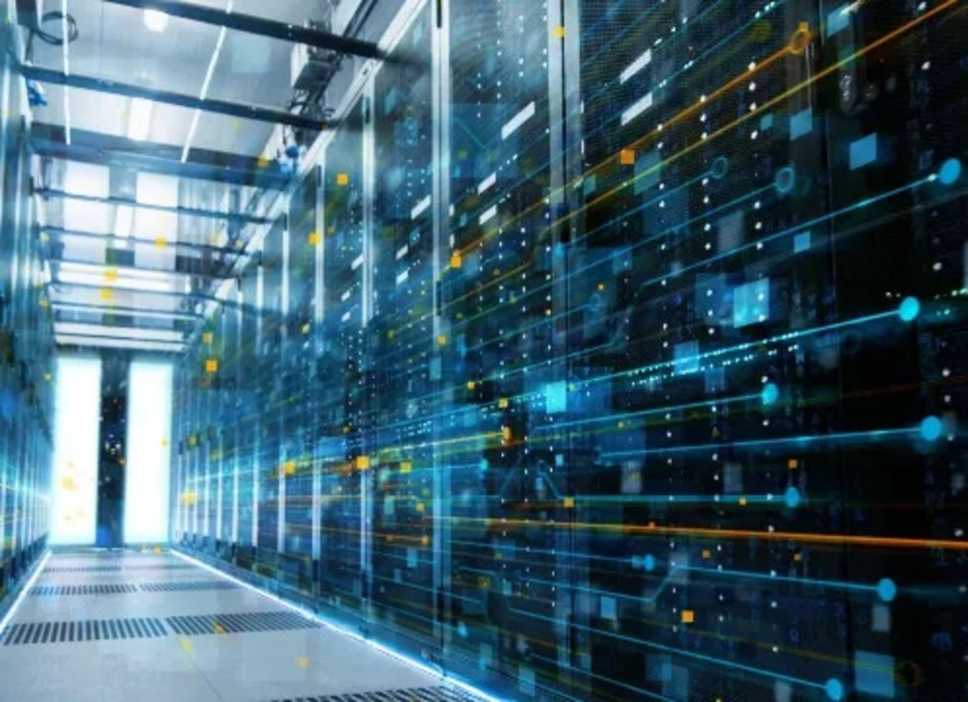 Imatge d'arxiu d'un data center. Imatge d'arxiu d'un data center.