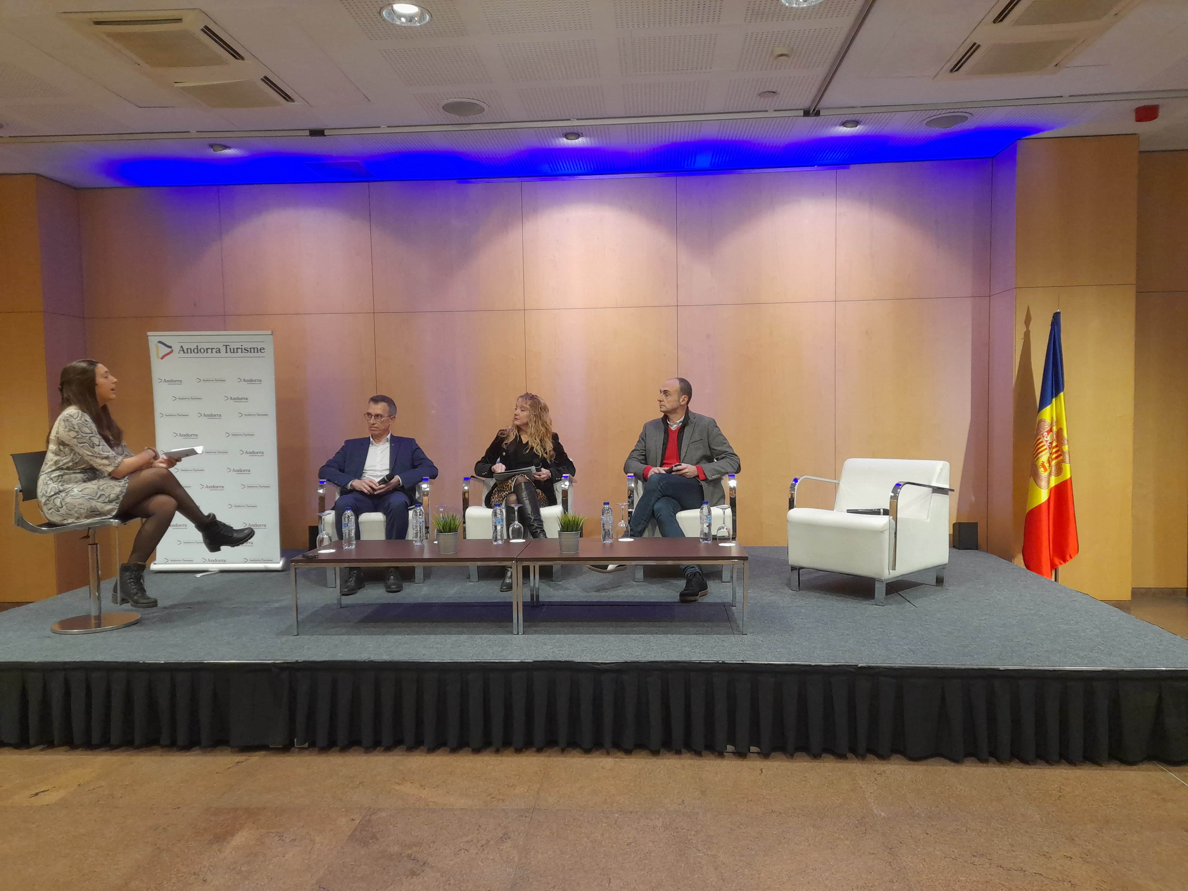 Sergi Nadal, Susagna Venable i Oriol Cesena.