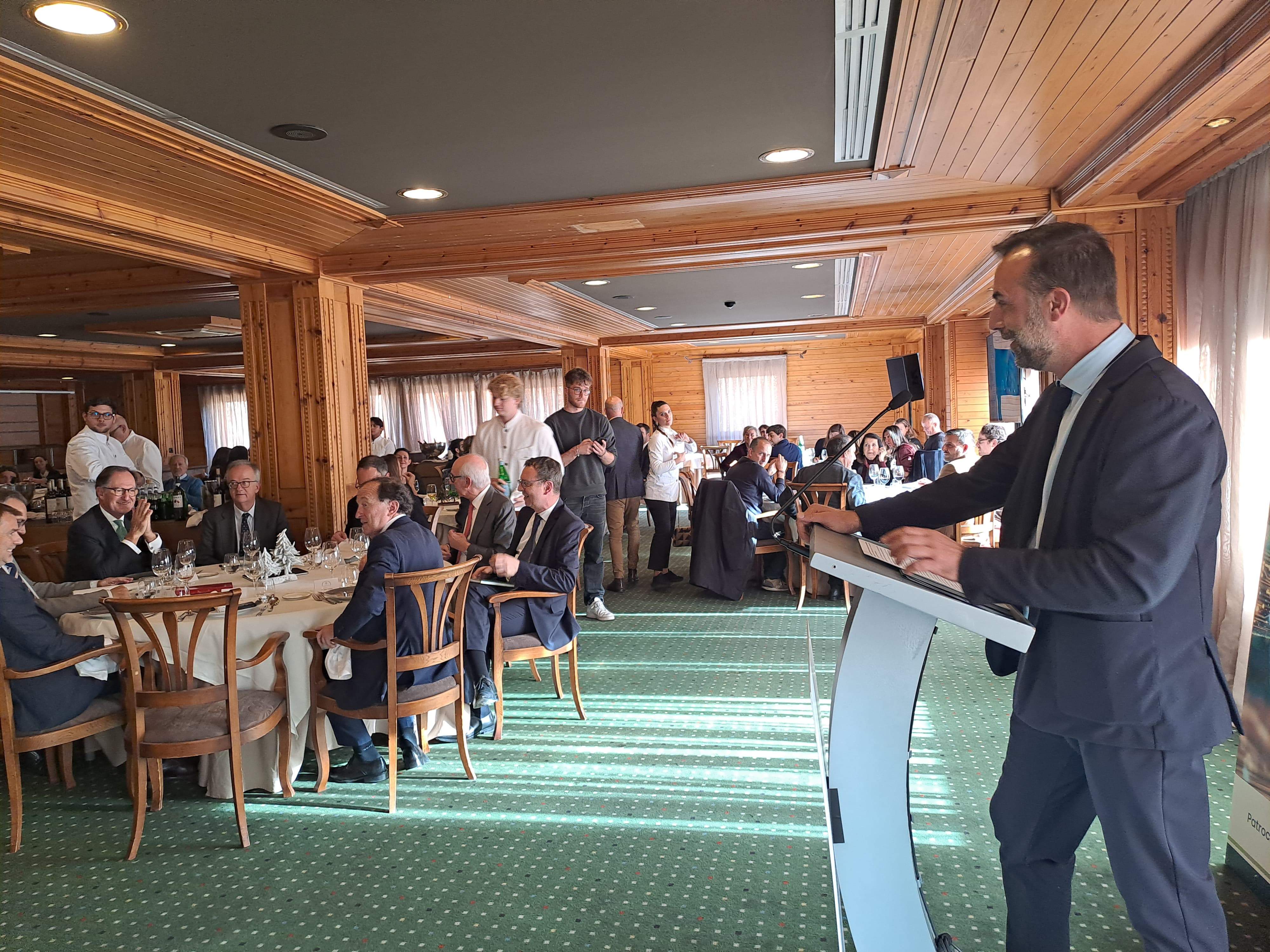 Armengol, durant el seu discurs.