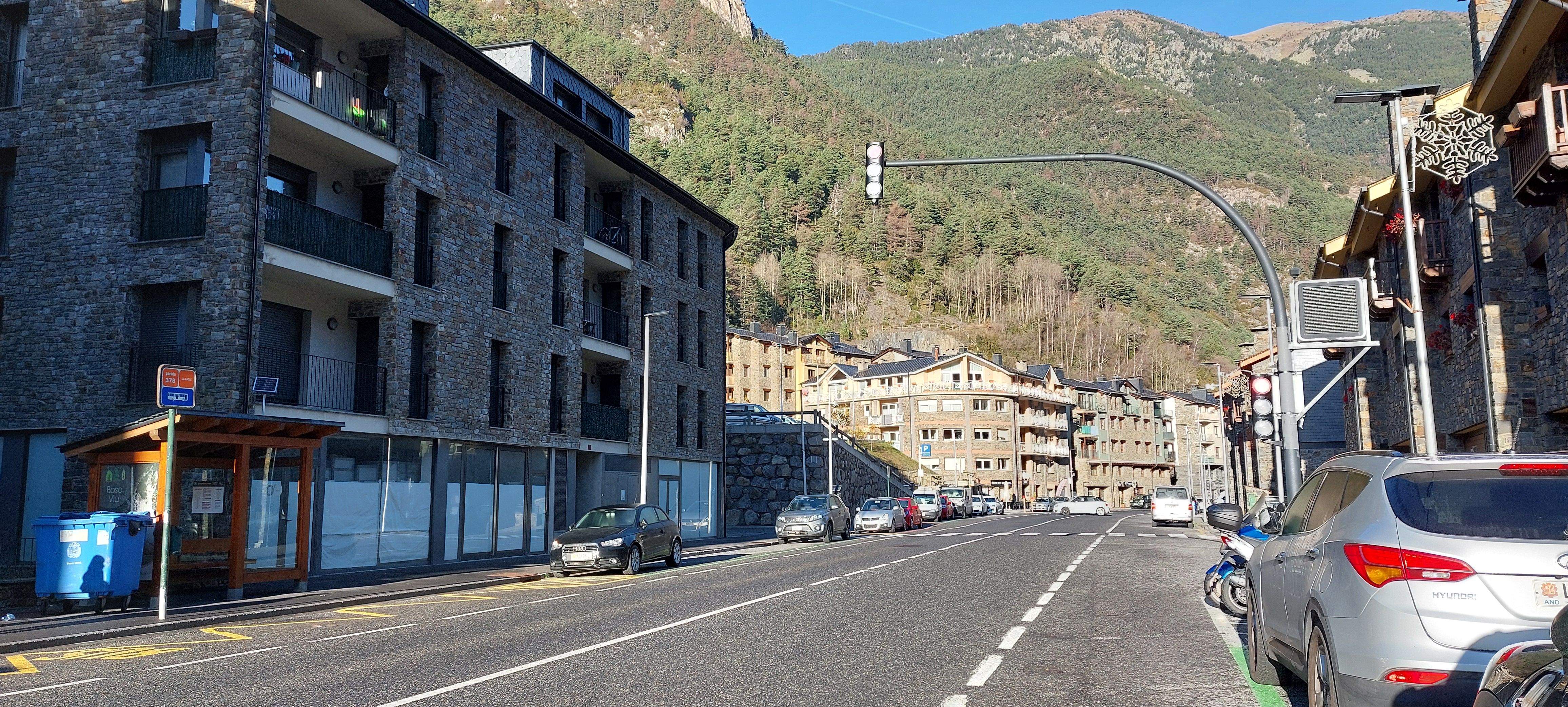 Parada de bus a La Cortinada