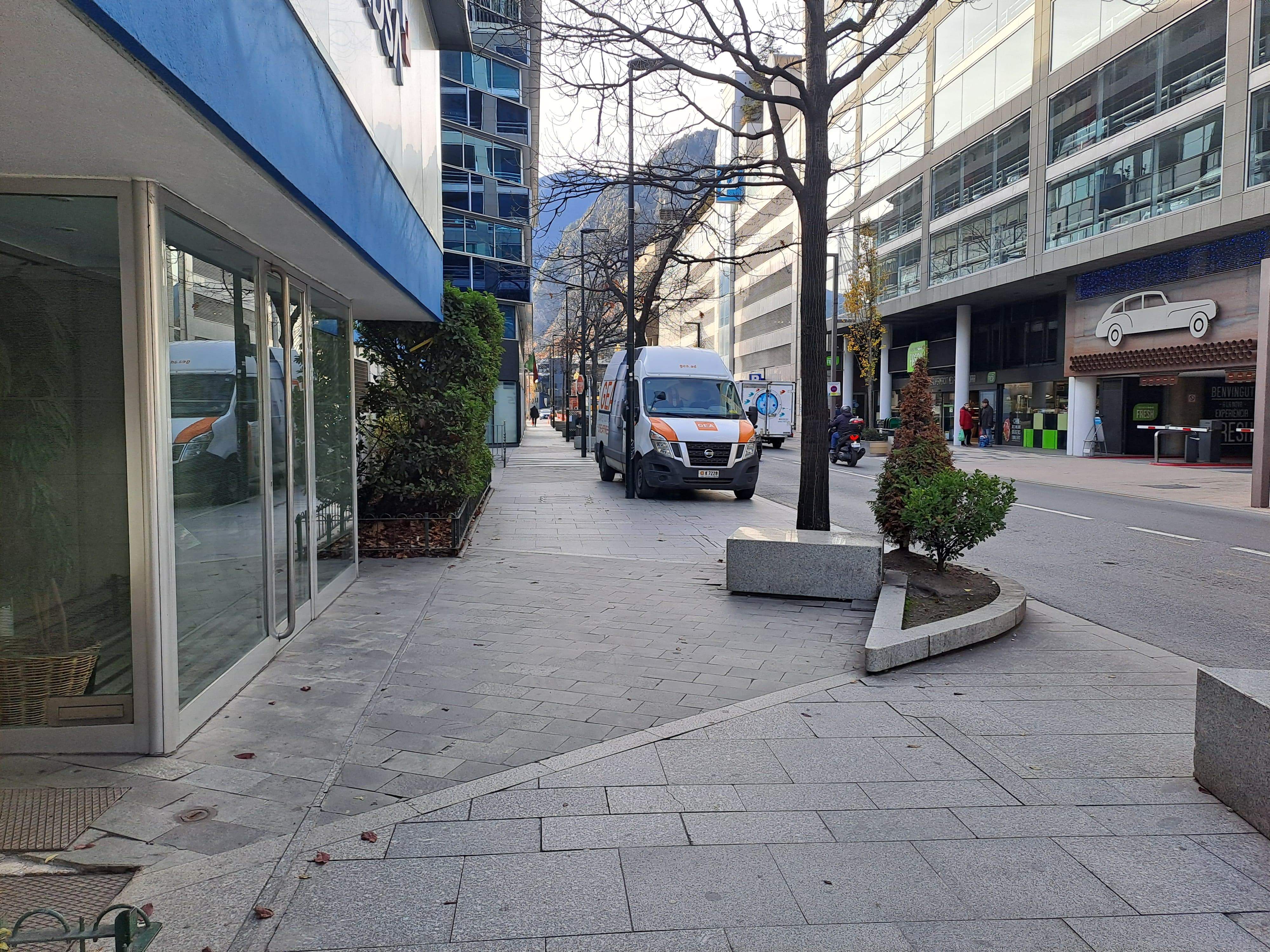 Un dels trams de Prat de la Creu on es faran les obres de millora.