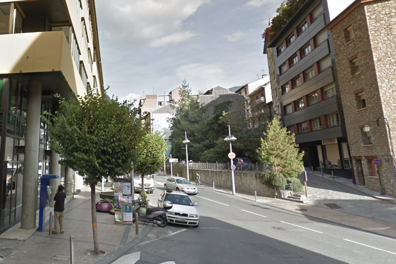 Una imatge d'arxiu de la zona on haura tingut lloc l'atropellament.