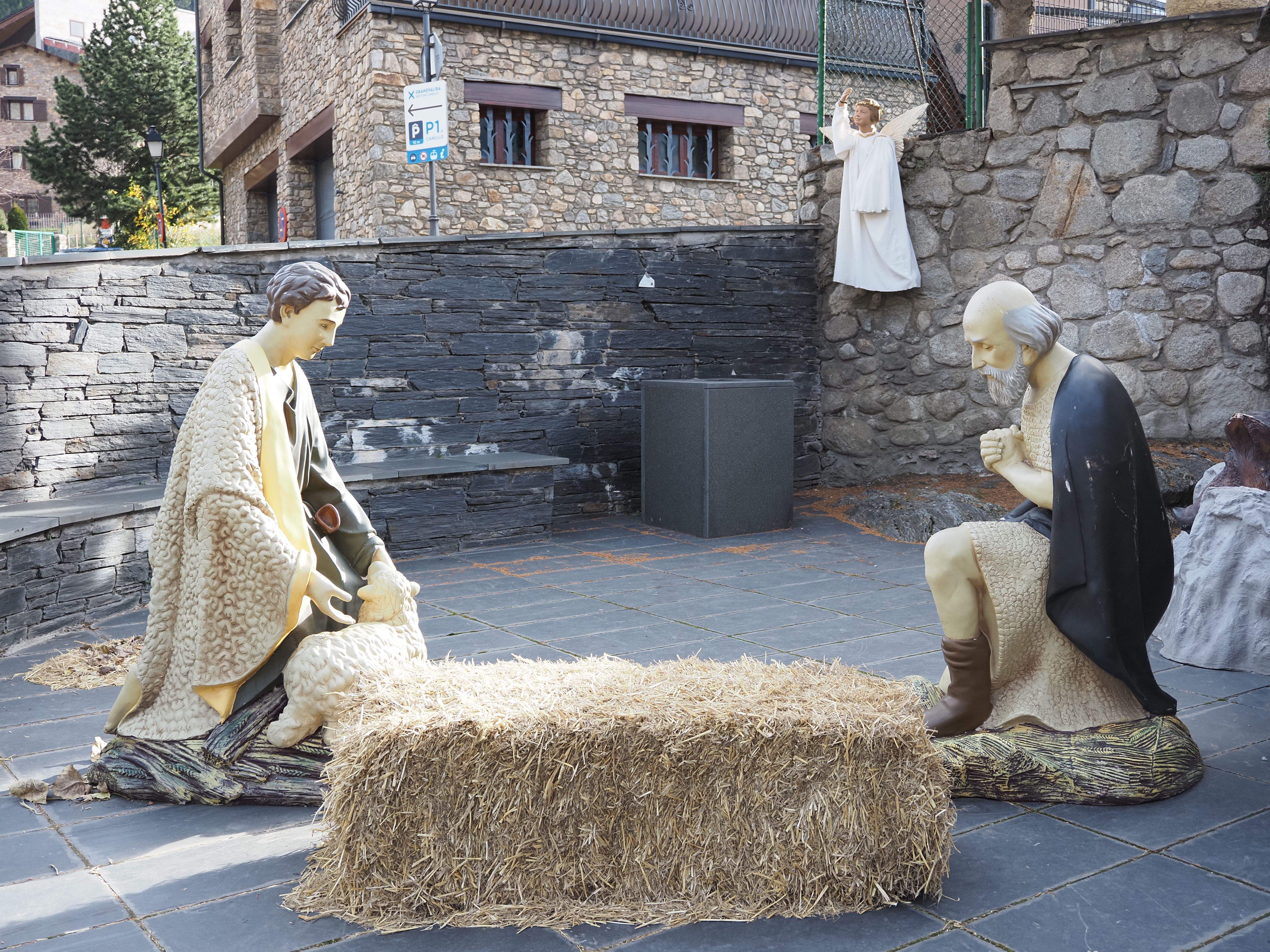 Els pastors amb l'àngel de l'anunciació. Els pastors amb l'àngel de l'anunciació.