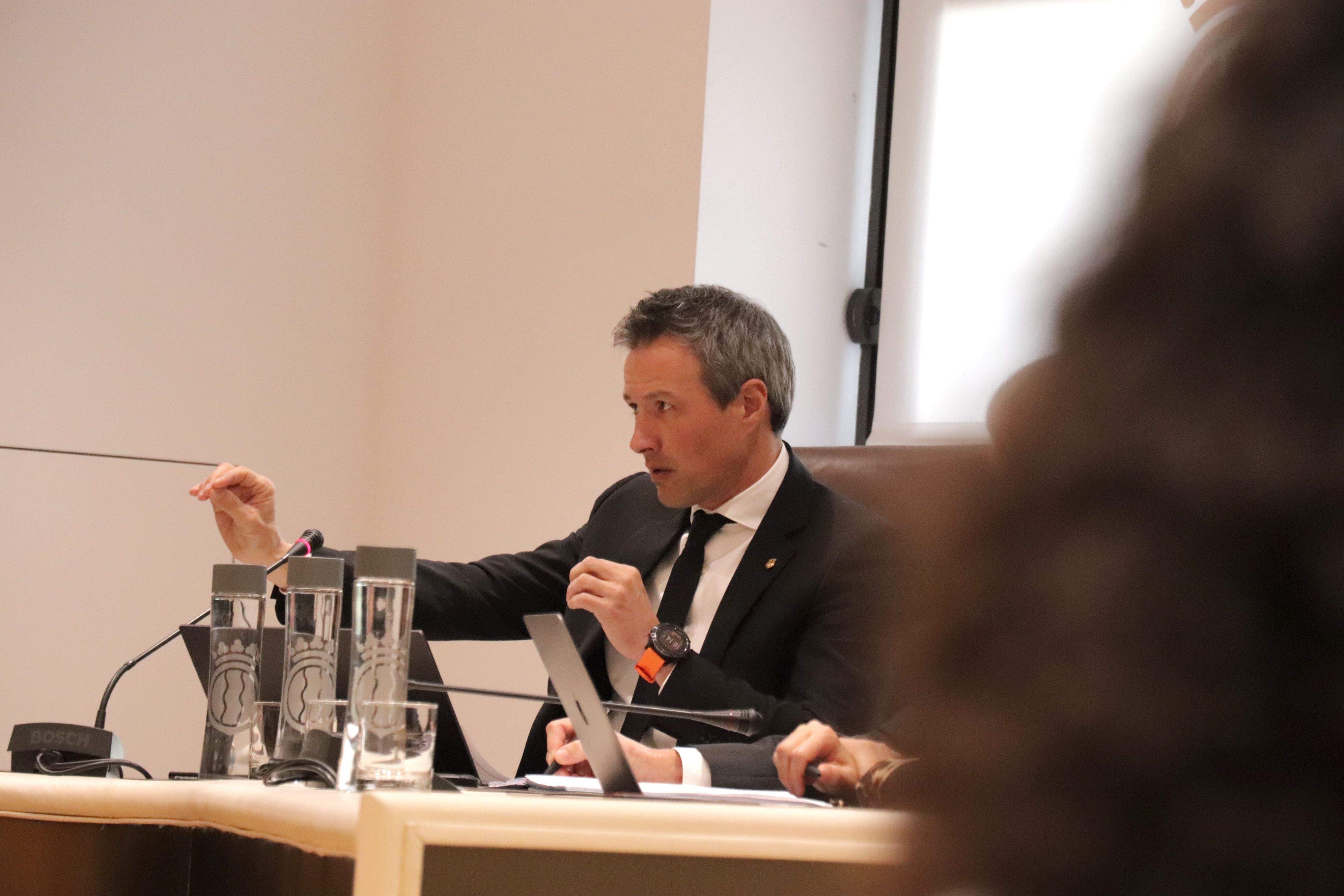 El conseller de Demòcrates, David Astrié. // Demòcrates