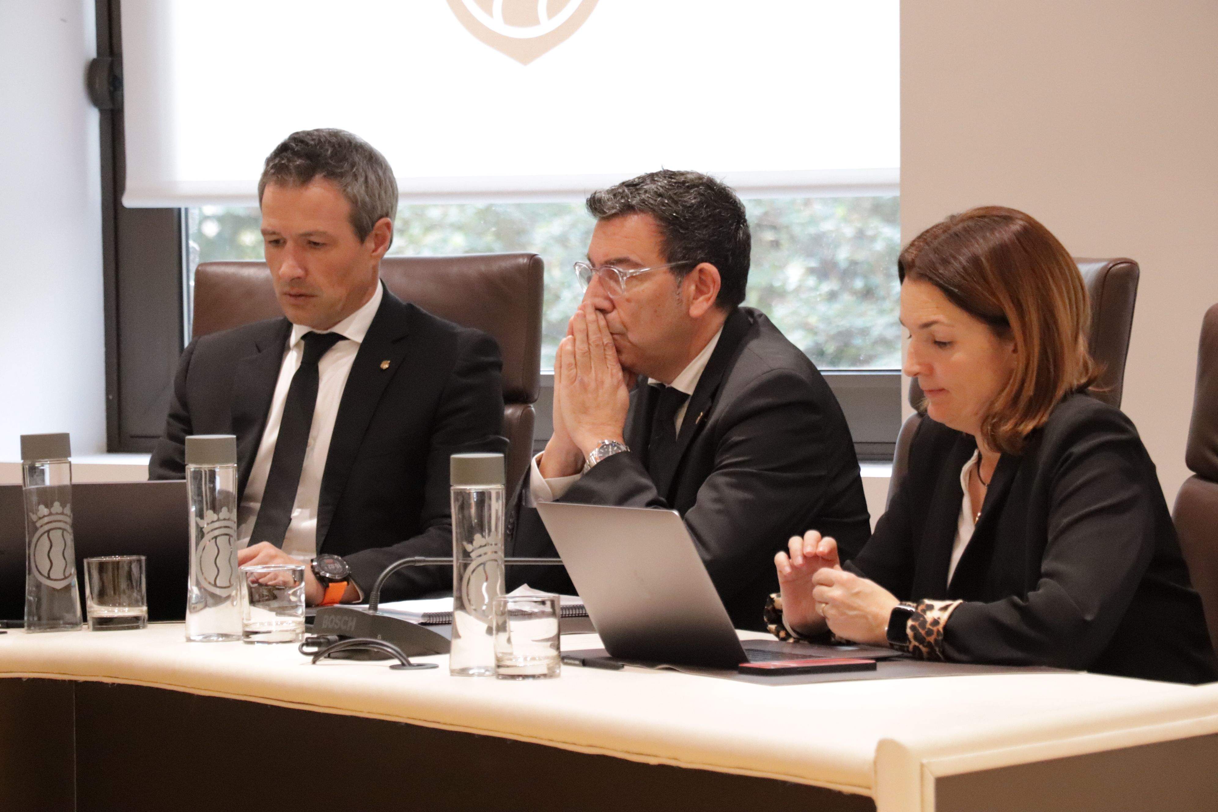 Els consellers de la minoria de Demòcrates. // Demòcrates