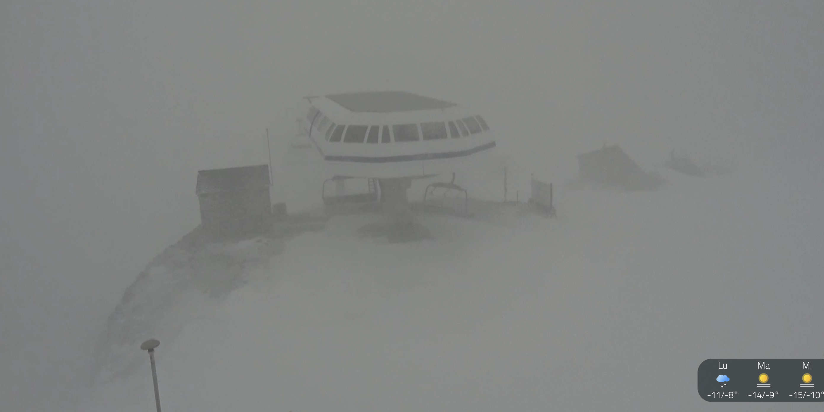 El cap de la Coma d'Arcalís aquest diumenge al matí.