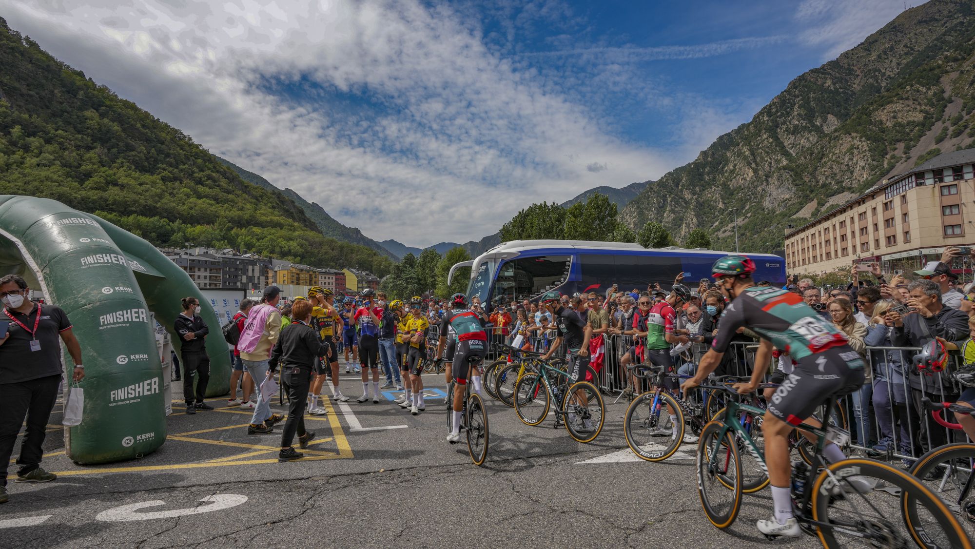Imatge de la darrera edició que el Principat va rebre aquesta prova ciclista.