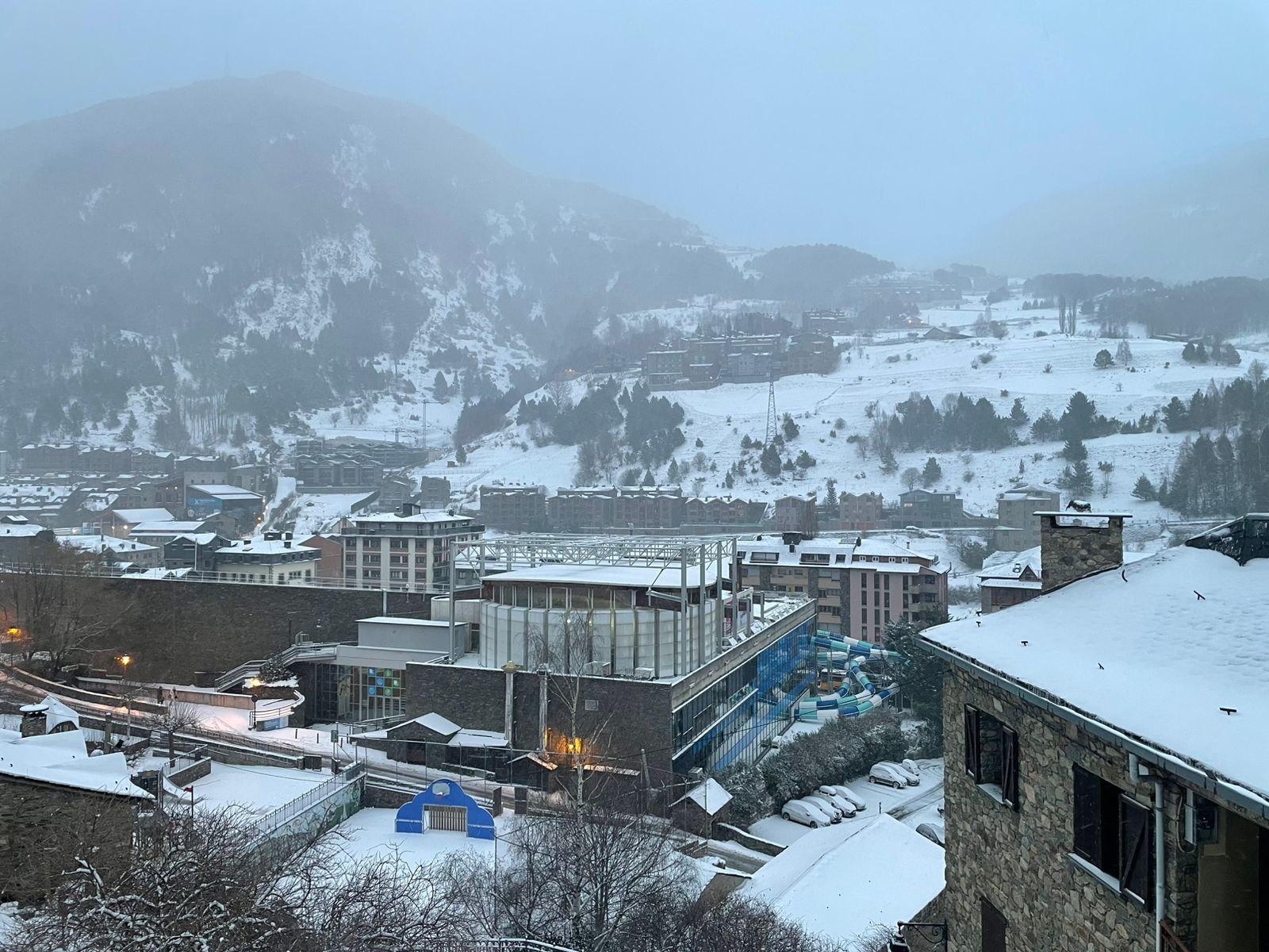 Vista de Canillo. Vista de Canillo.