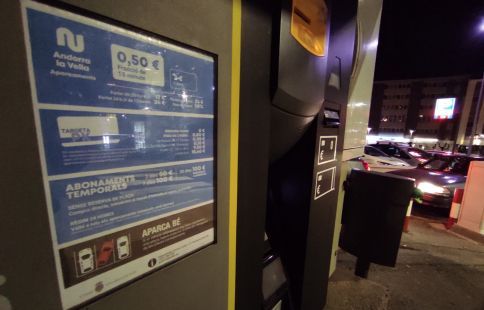 El caixer automàtic de l'aparcament Fener 2.