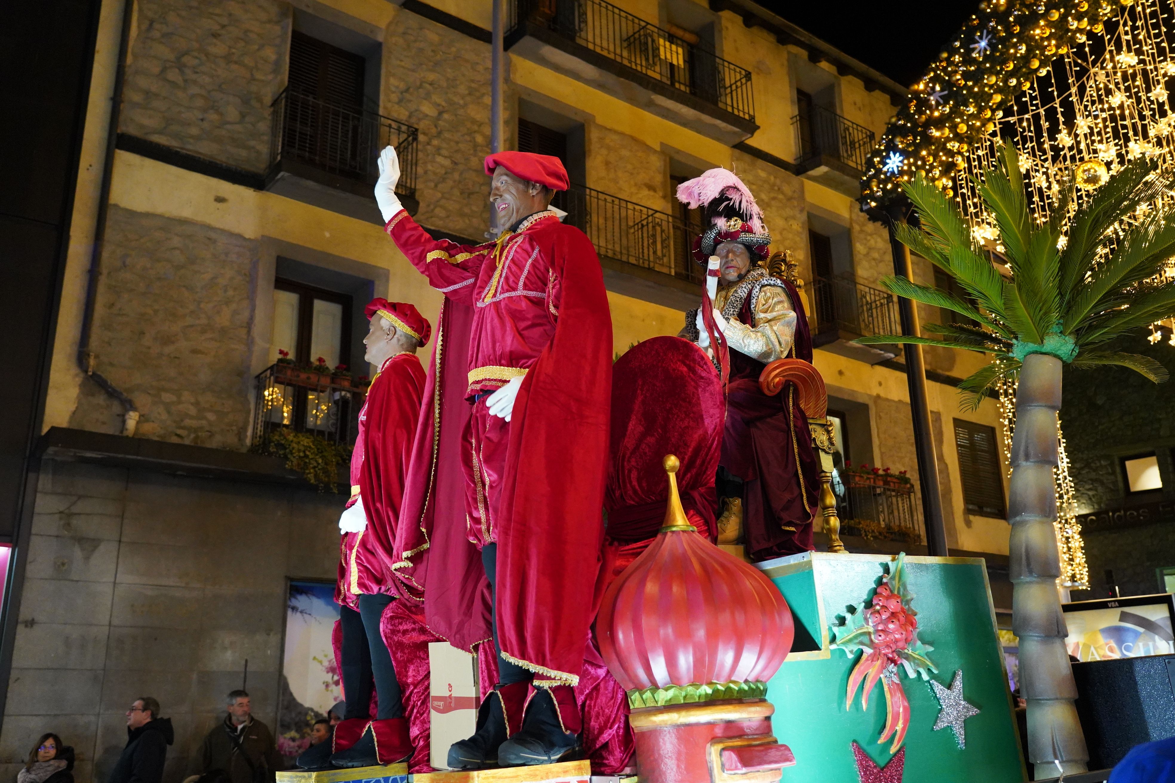 Un instant de la cavalcada del Patge Reial.