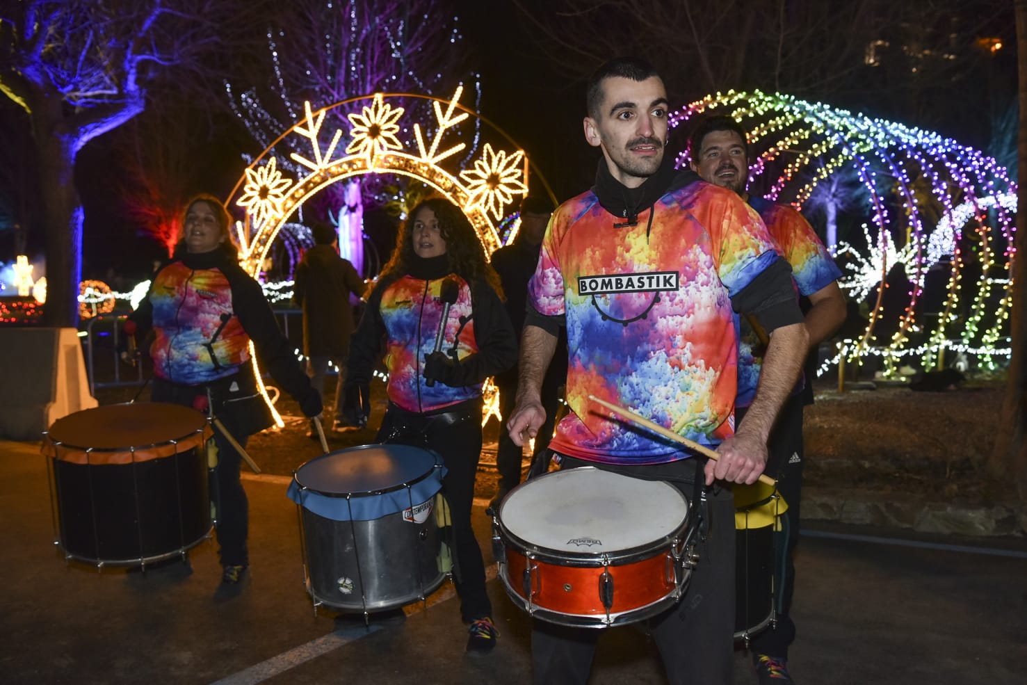 Tabalers a la cavalcada de Canillo. (Xavier Pujol / Comú de Canillo)