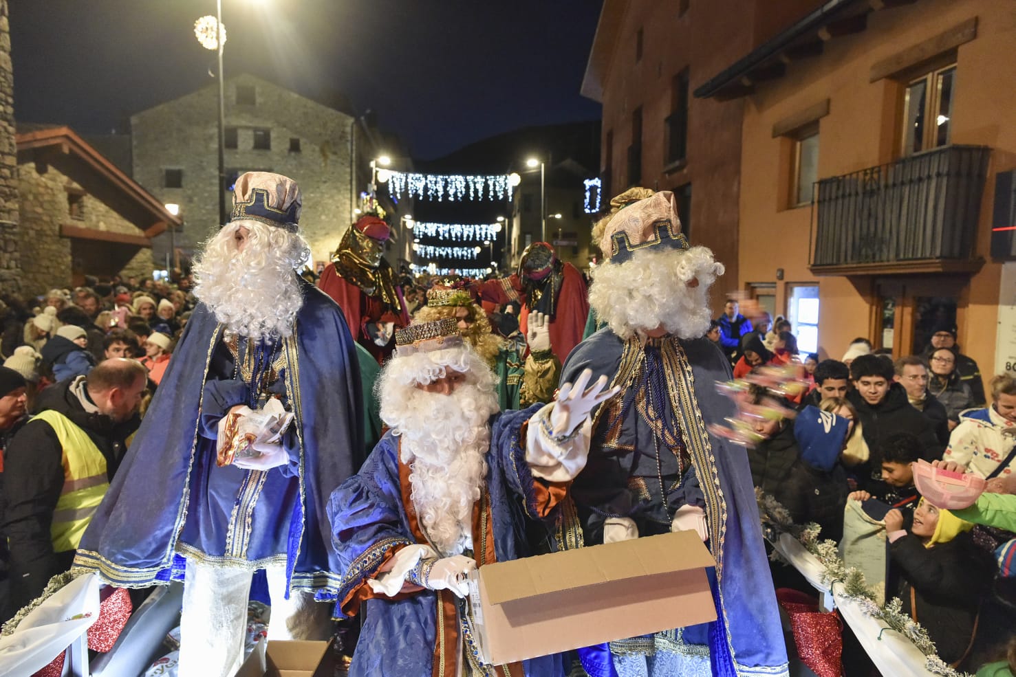 Cavalcada dels Reis Mags a Canillo. (Xavier Pujol / Comú de Canillo)