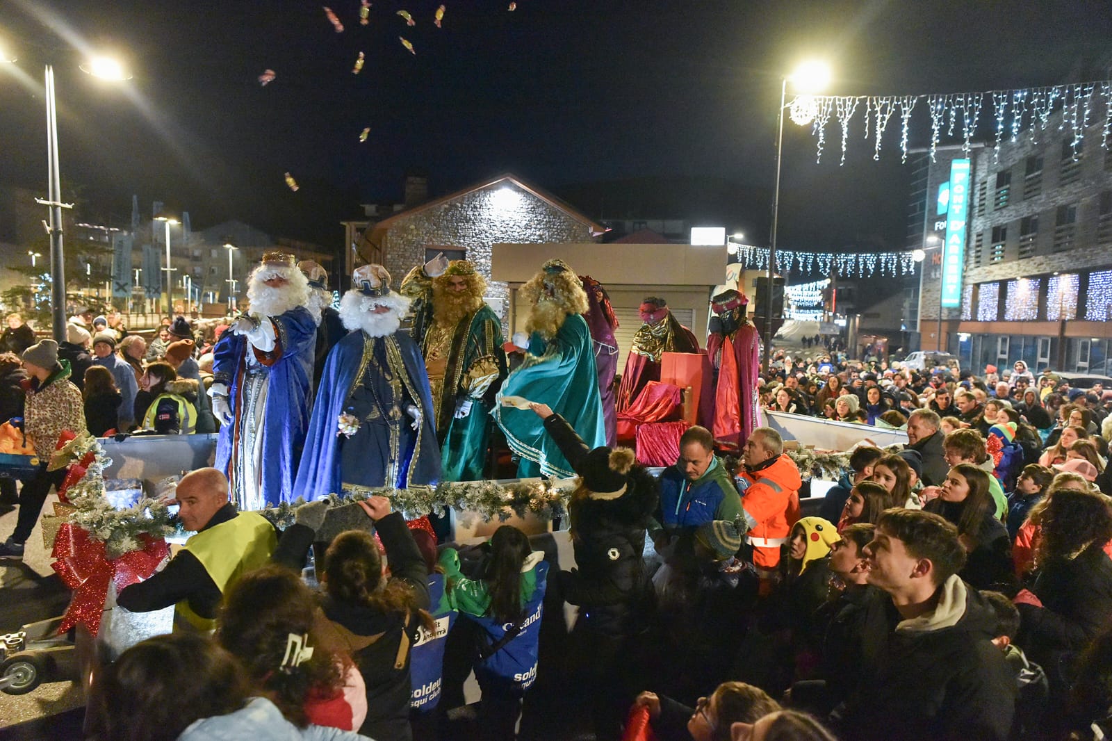 Cavalcada dels Reis Mags a Canillo. (Xavier Pujol / Comú de Canillo)