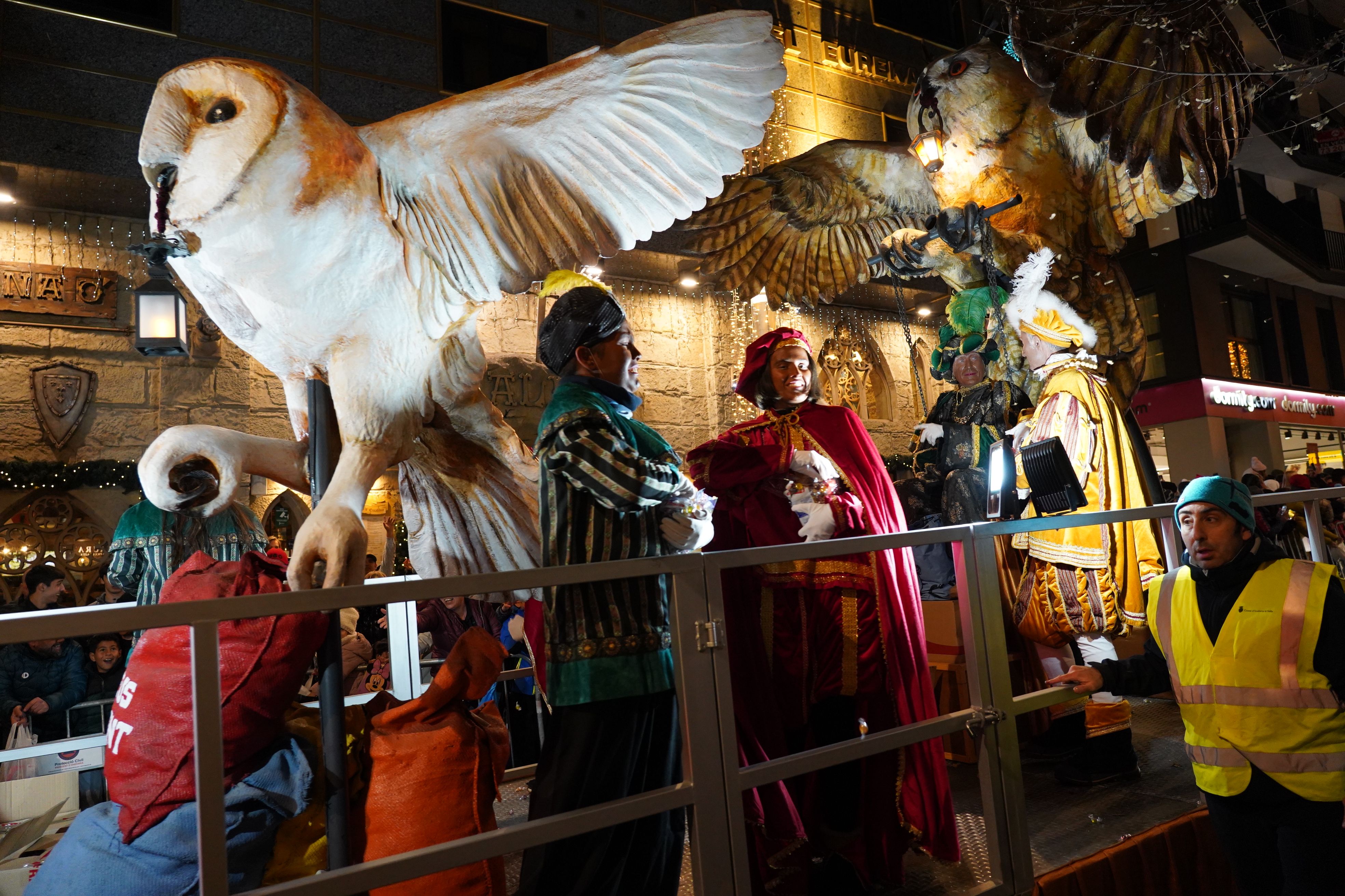 El carter reial tampoc ha faltat a la cavalcada.