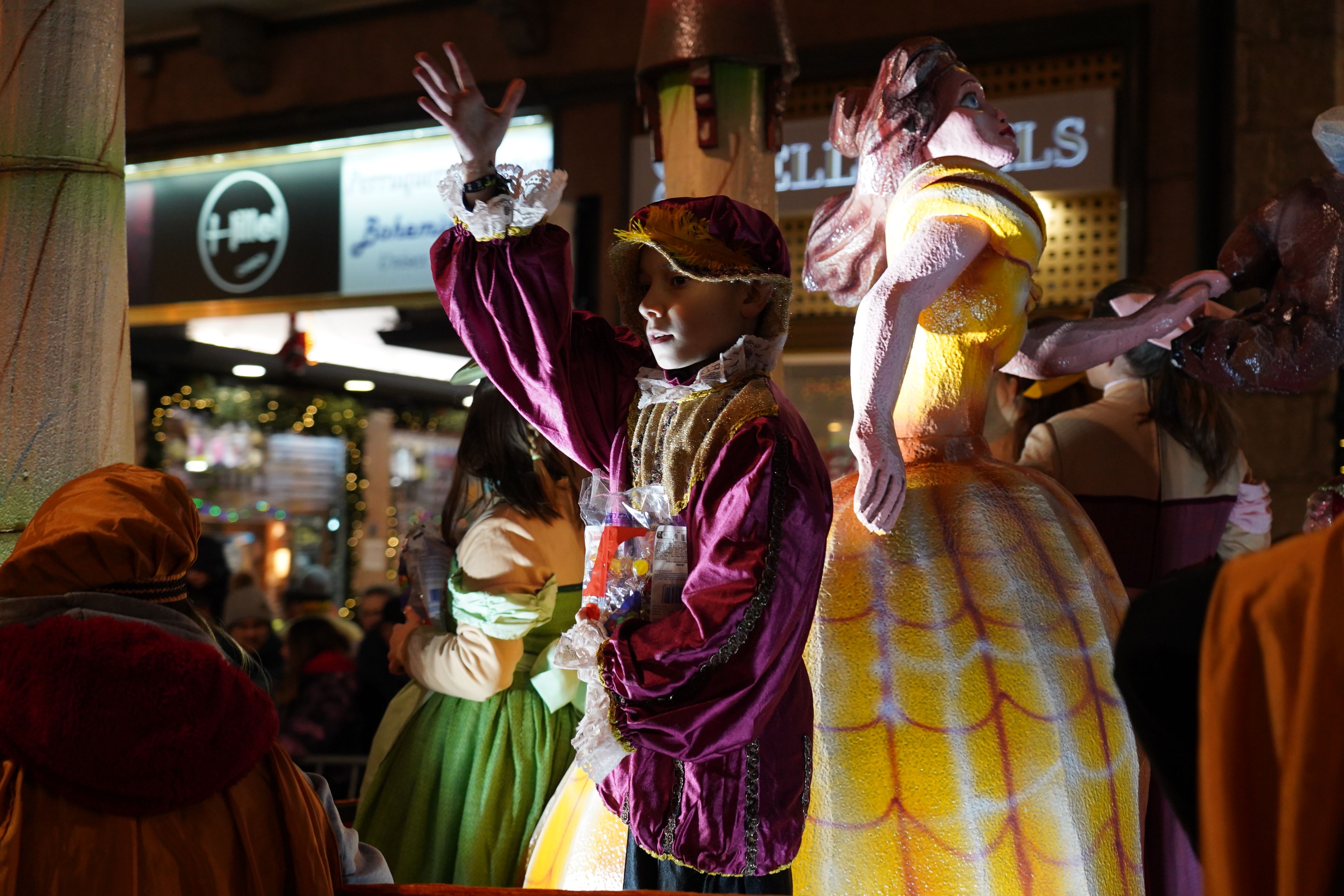 Participants a la cavalcada.