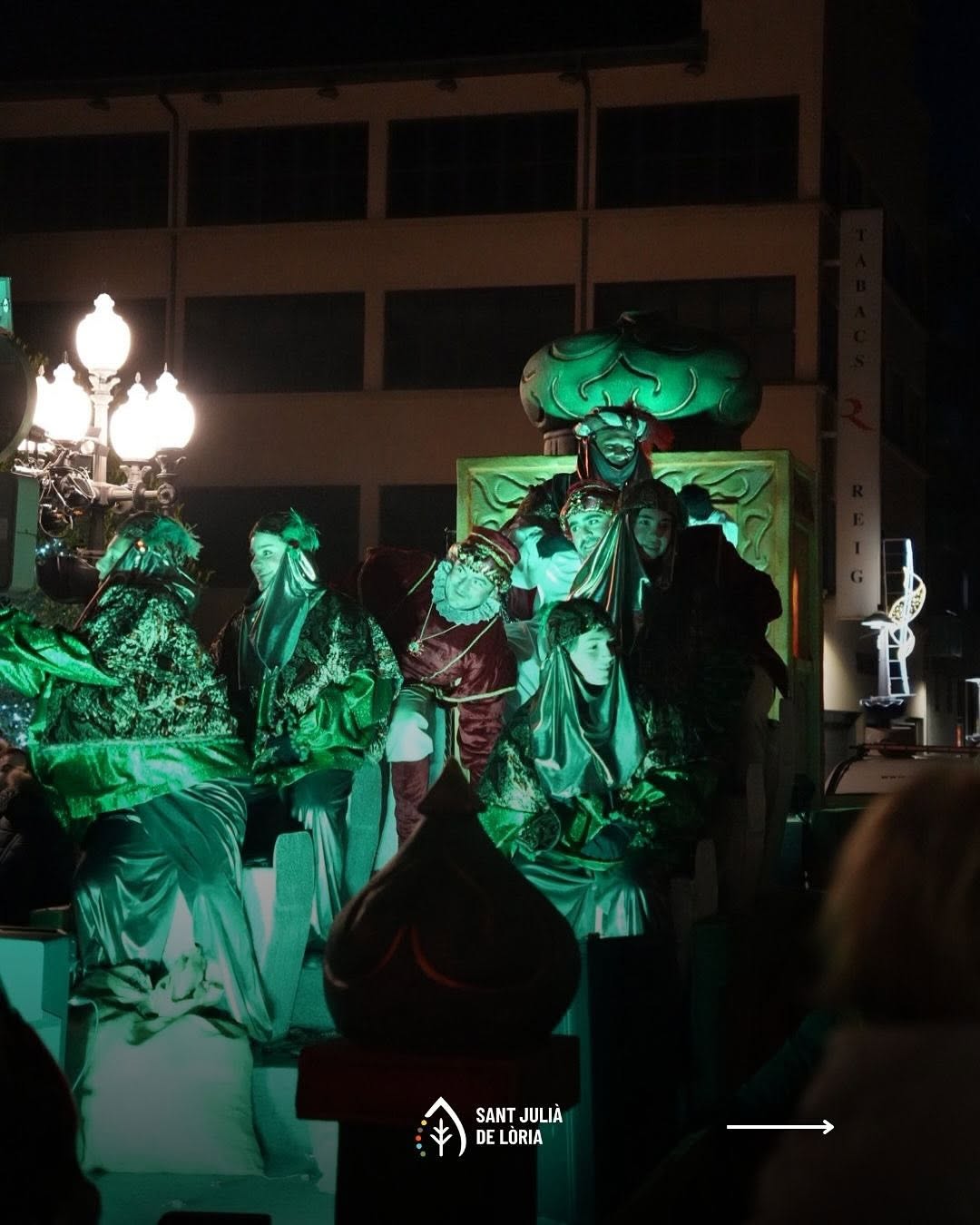 Cavalcada a Sant Julià. (Comú de Sant Julià)