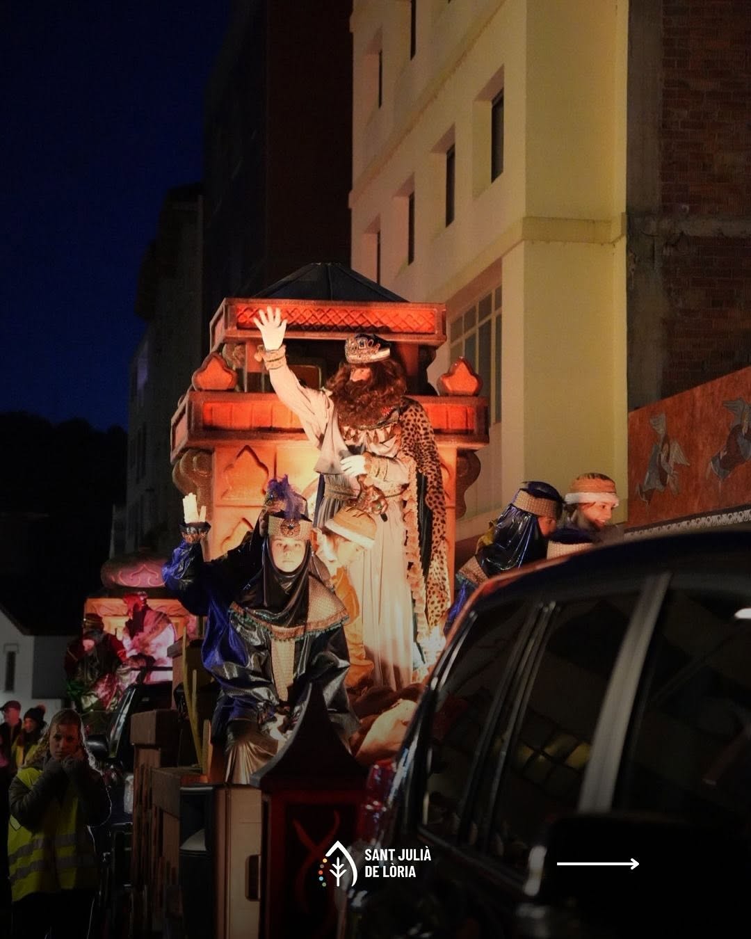 Cavalcada a Sant Julià. (Comú de Sant Julià)