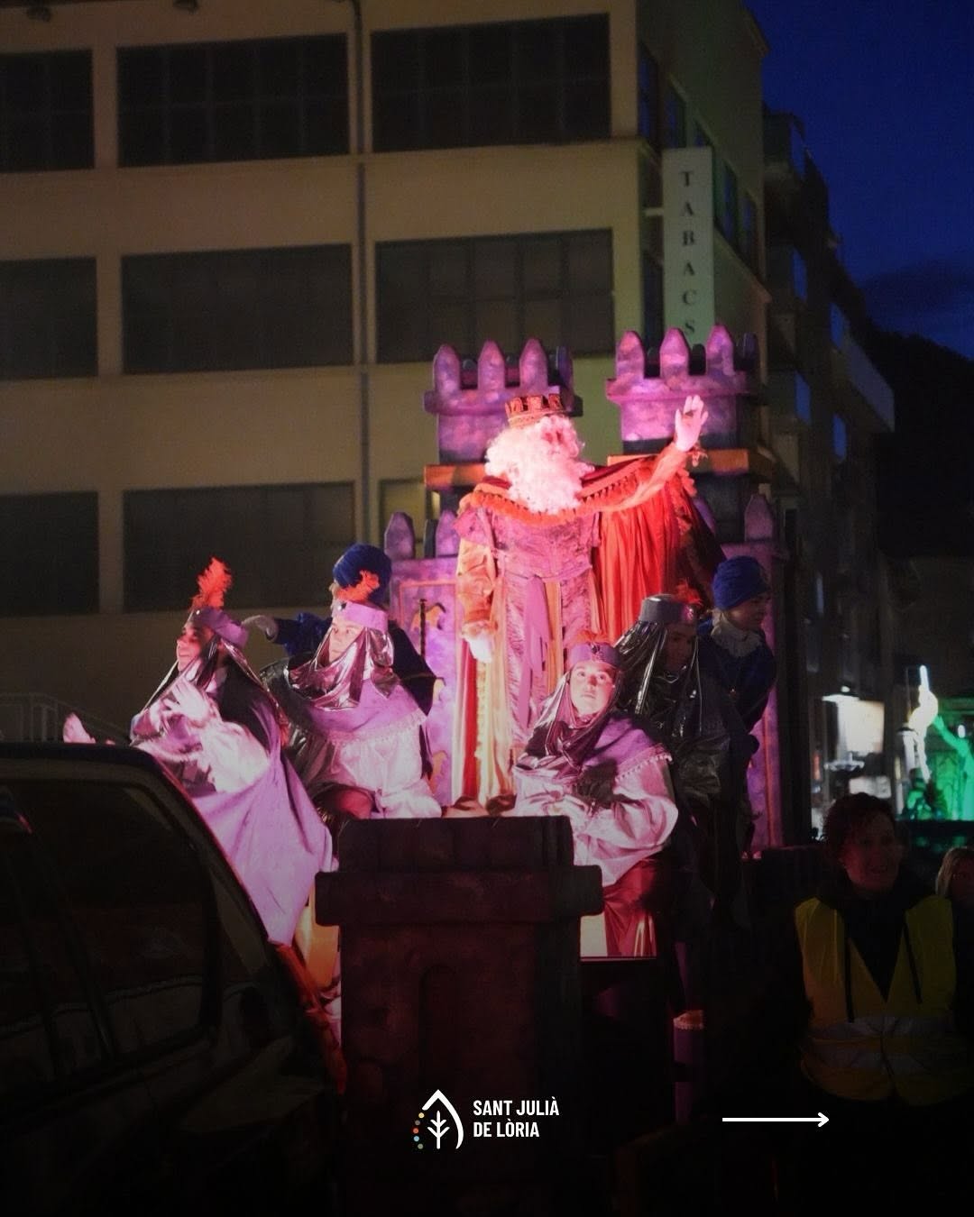 Cavalcada a Sant Julià. (Comú de Sant Julià)