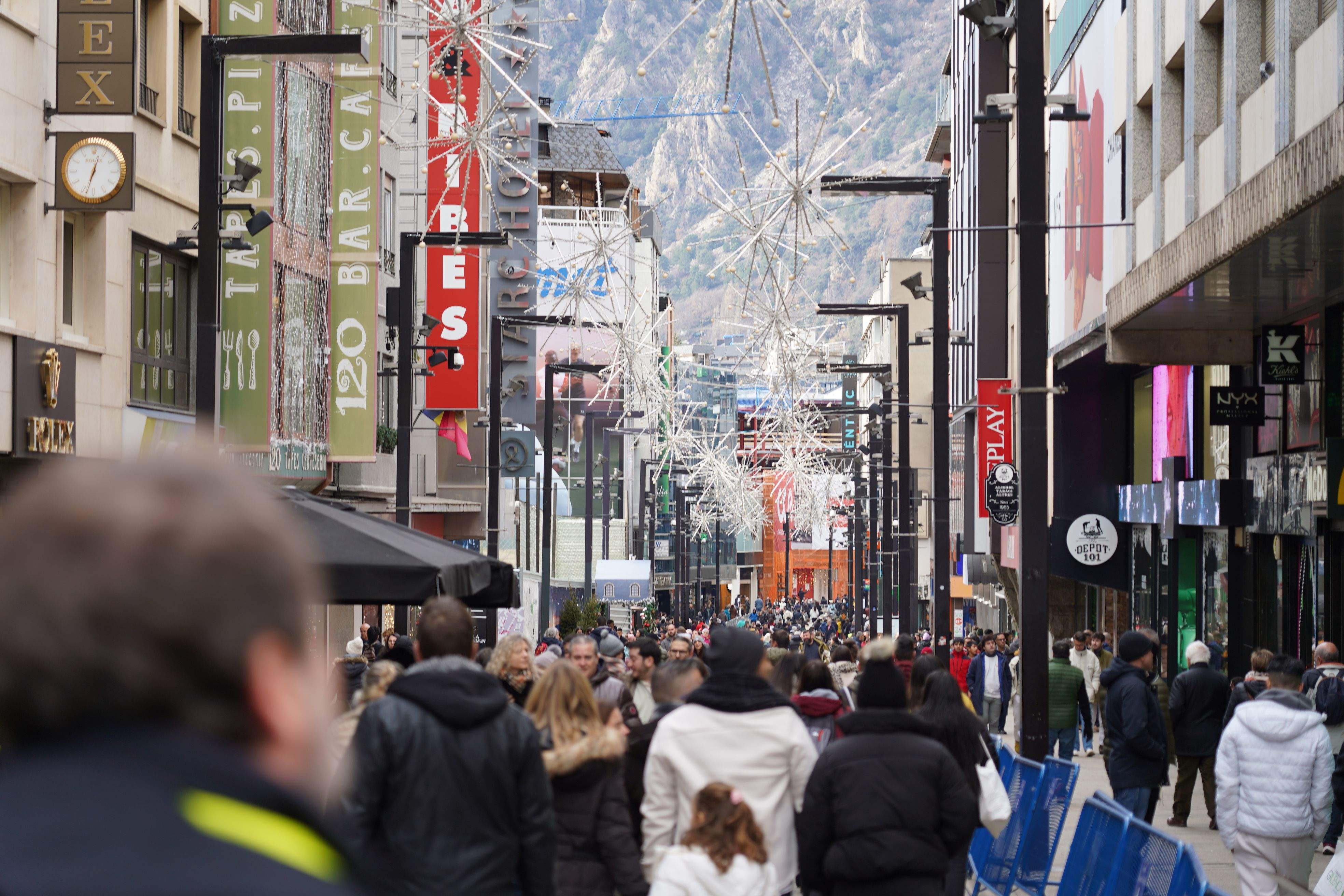 Els turistes han omplert el país durant les festes de Nadal.