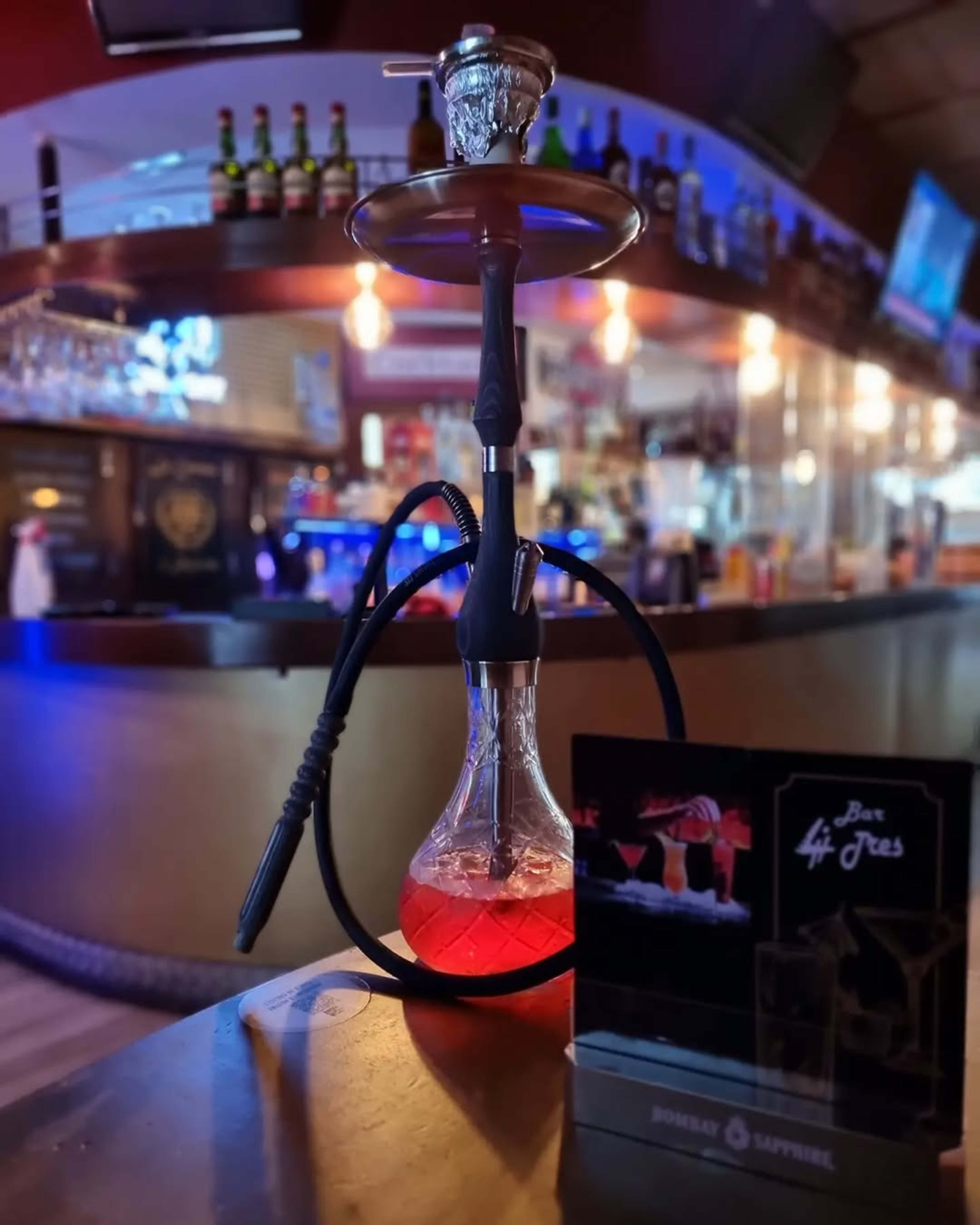 Una imatge de l'interior del local on hi va haver la batussa.