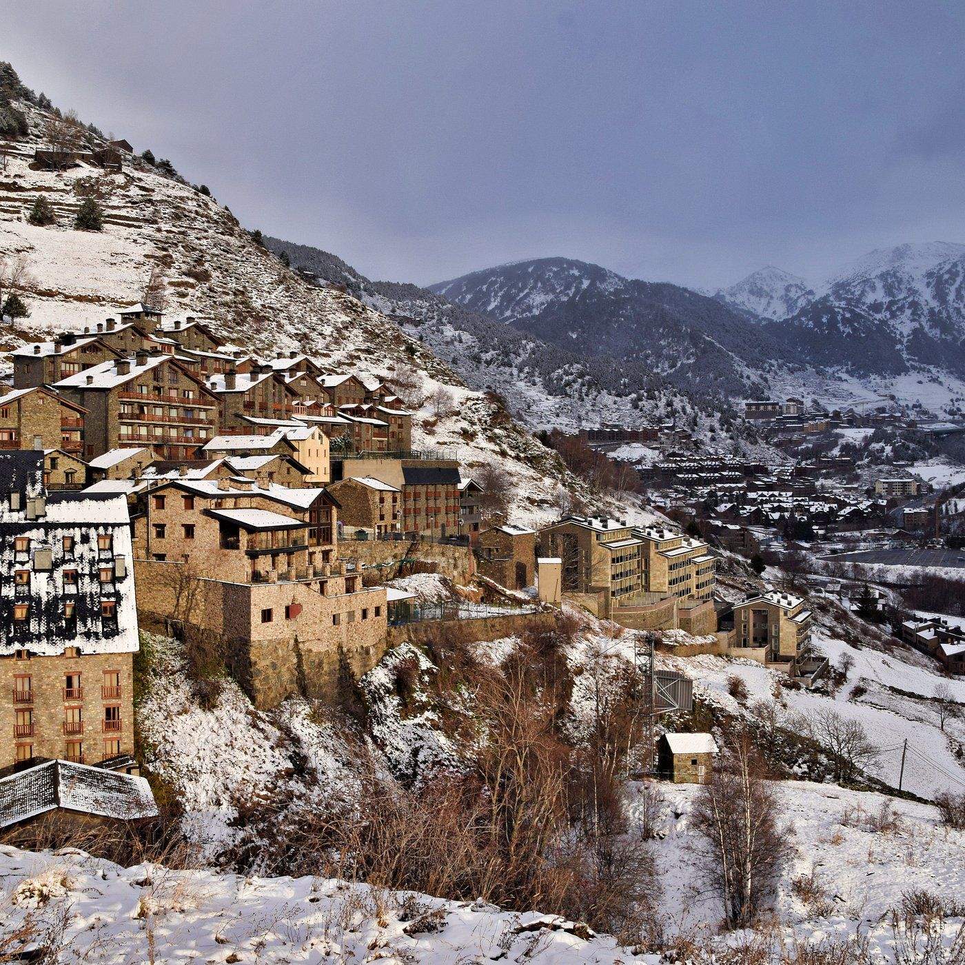 Una vista de Ransol.