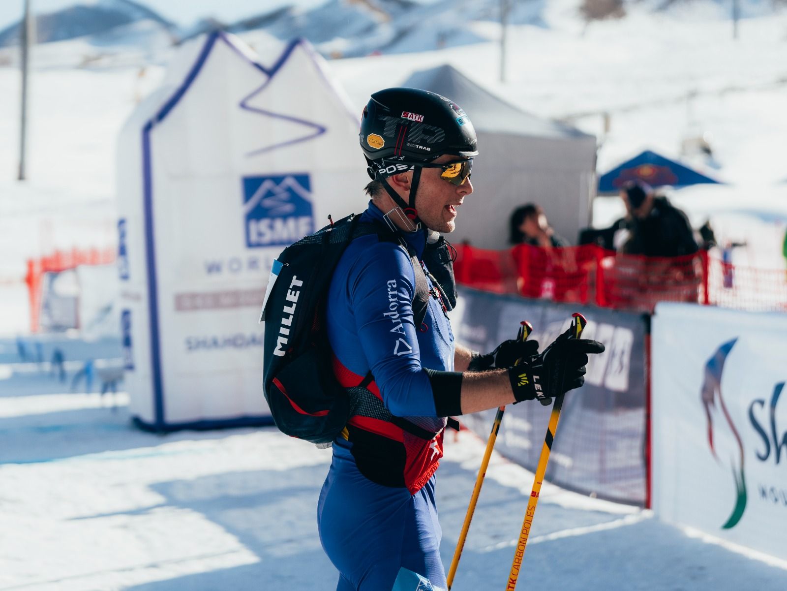 Oriol Olm, en una foto d'arxiu a la Copa del Món de l'Azerbaidjan.