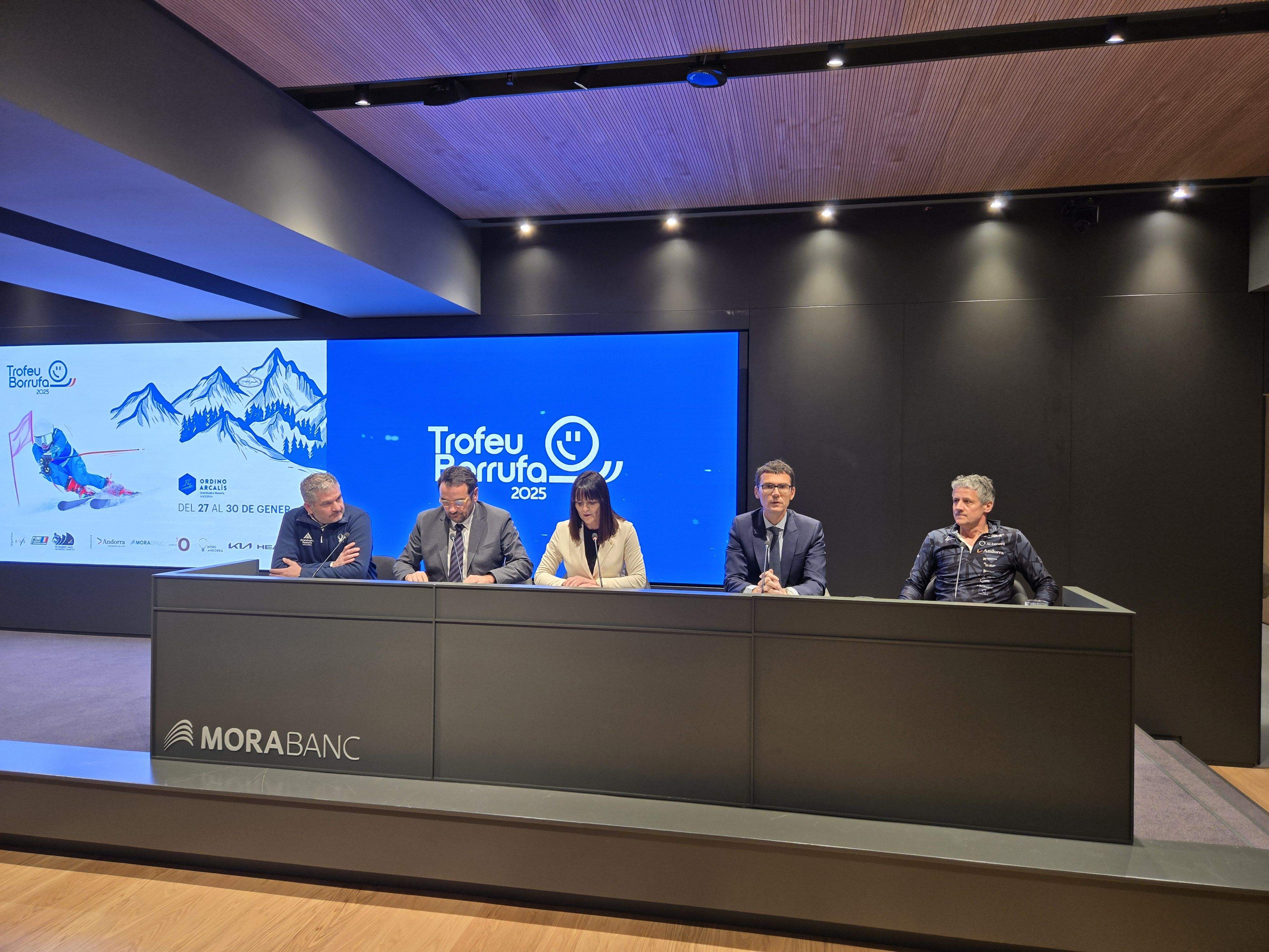 Un moment de la presentació del 33è Trofeu Borrufa.