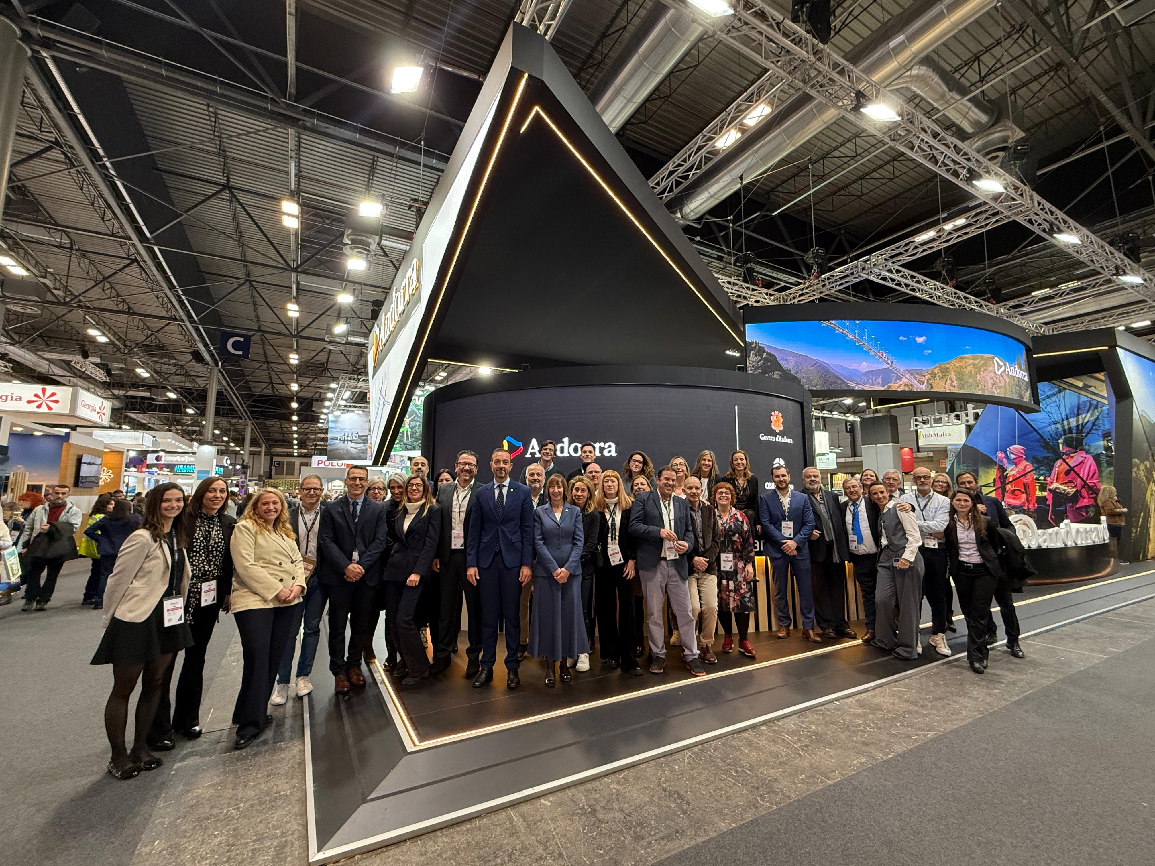 L'estand d'Andorra a Fitur. L'estand d'Andorra a Fitur.