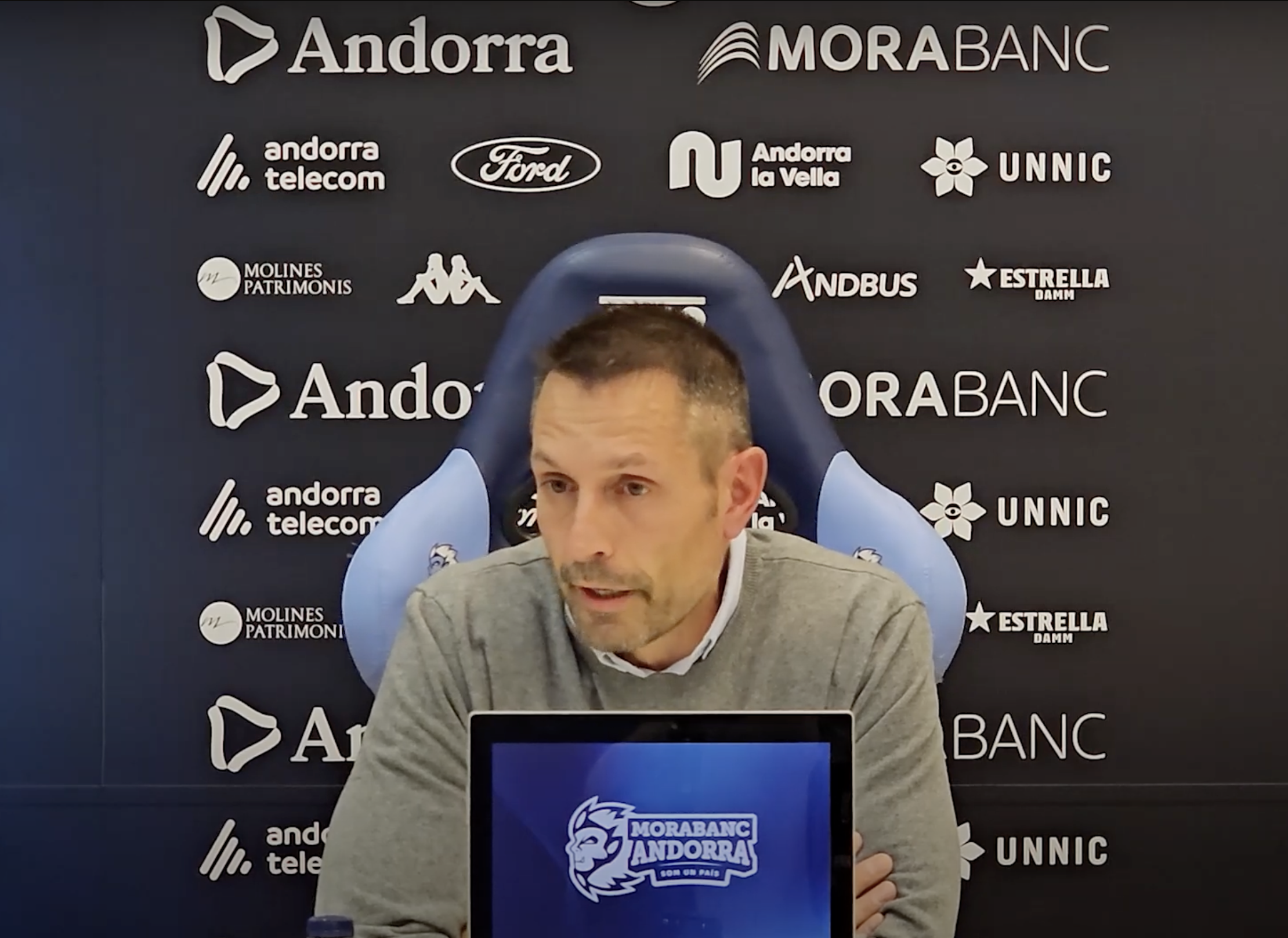 El tècnic Natxo Lezkano.