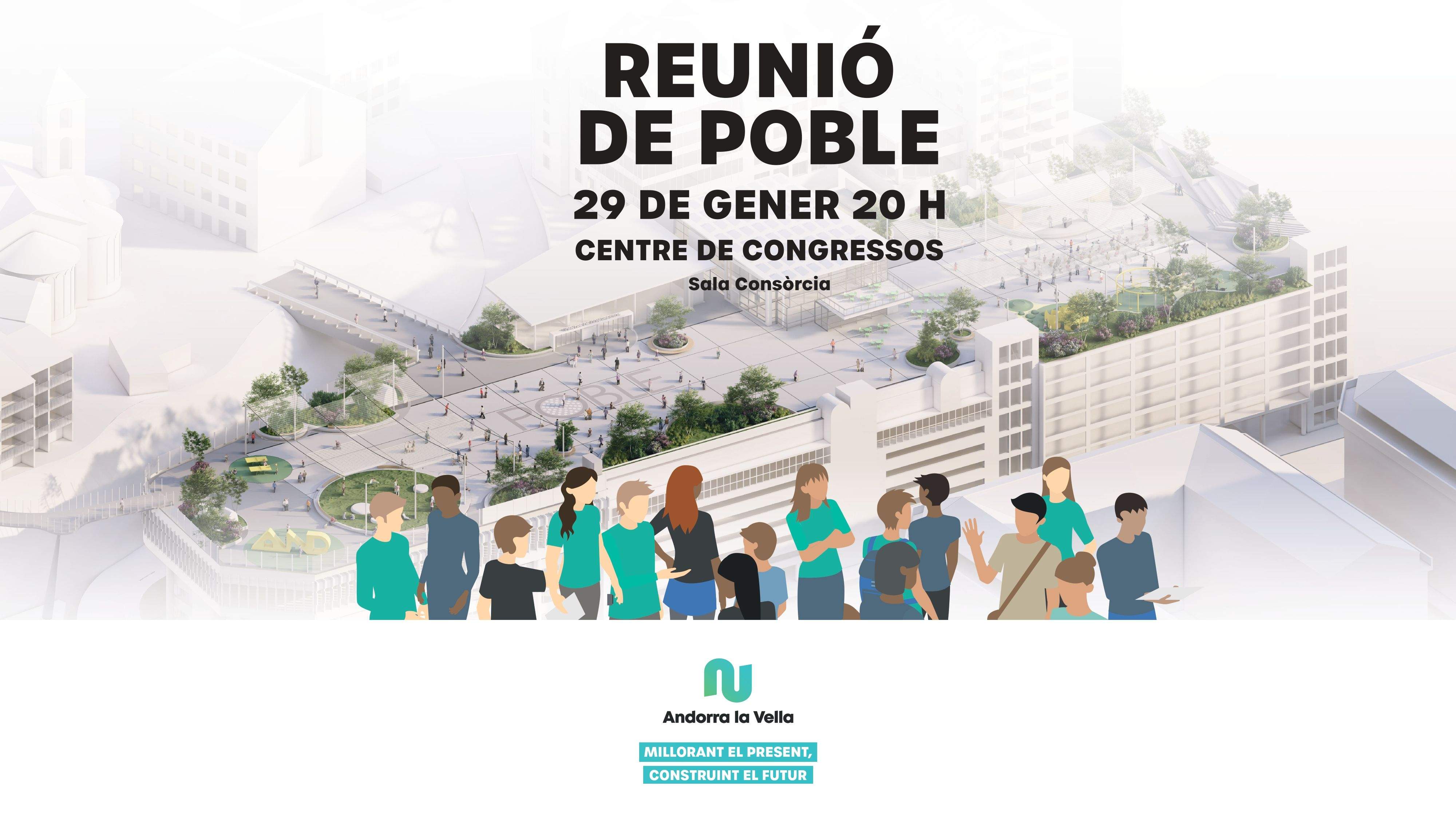 Cartell anunciant la reunió.