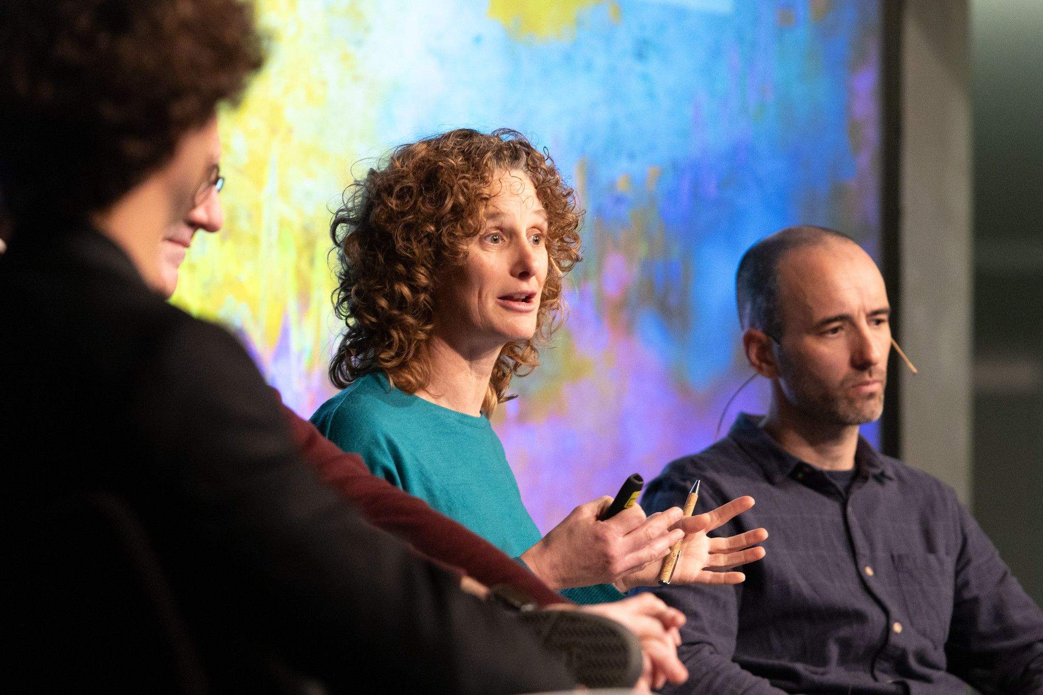 Un instant de la conferència al Consell General // Consell General / Sergi Pérez