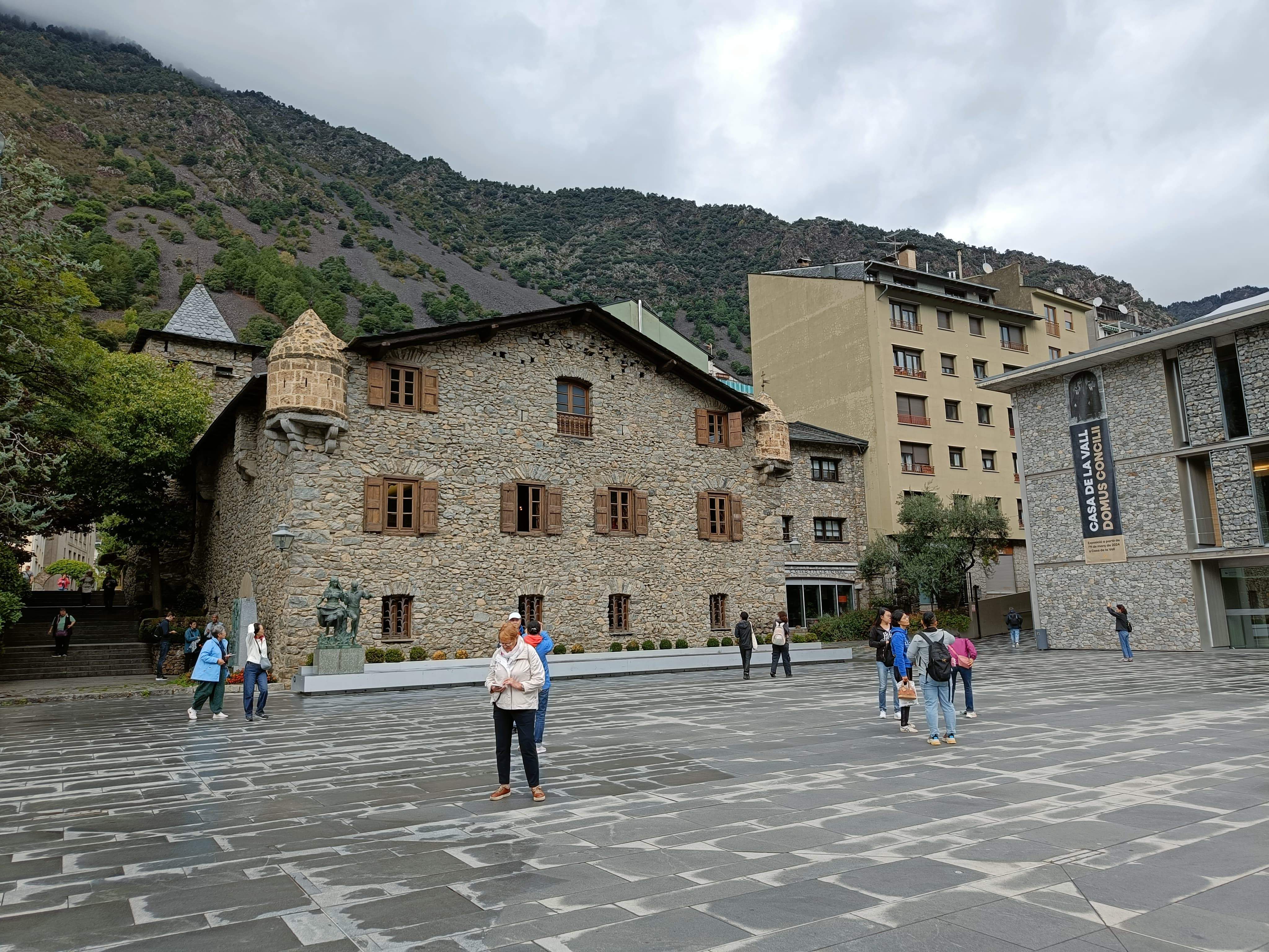 Una imatge de la Casa de la Vall.