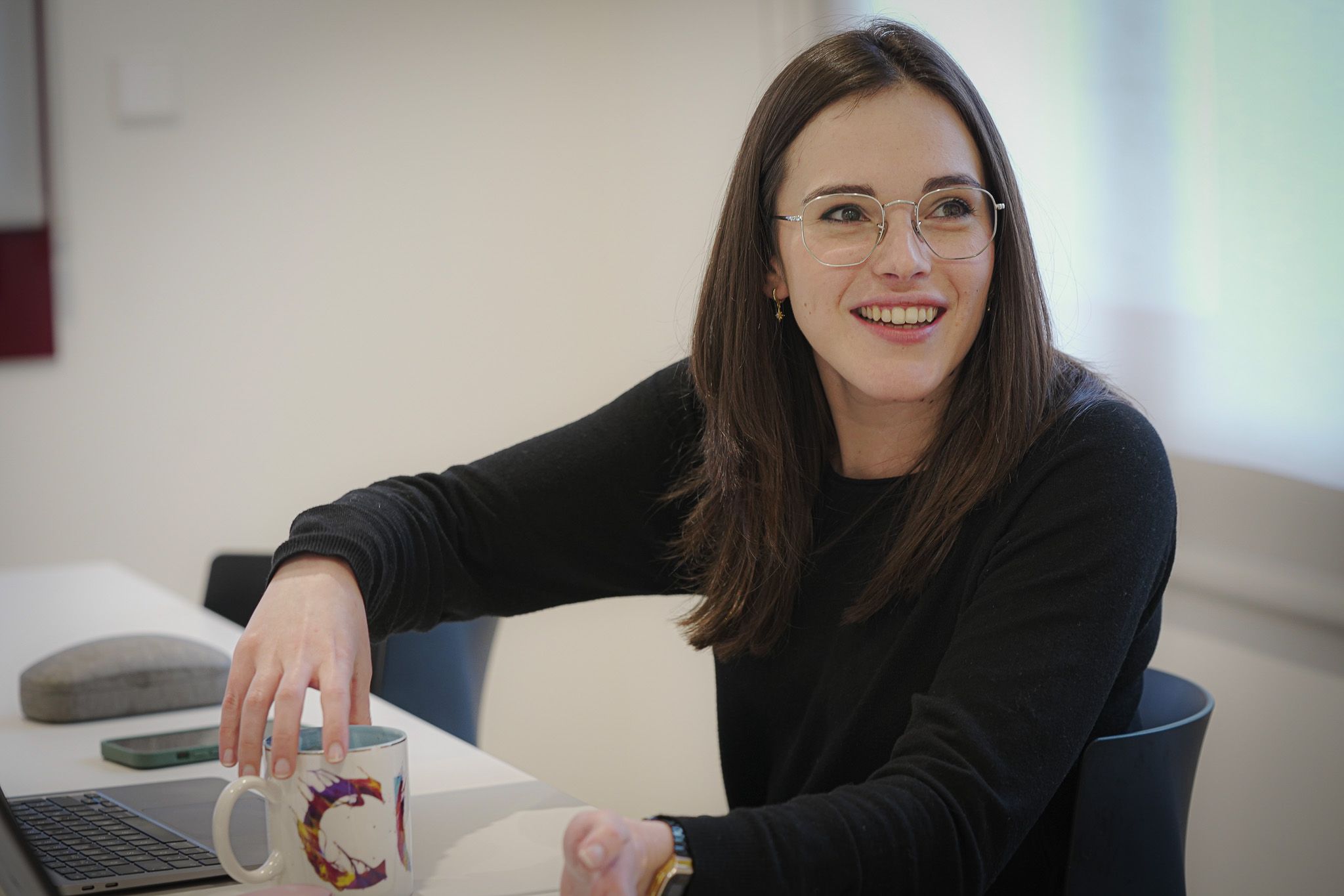 La portaveu del Sindicat, Rebeca Bonache.