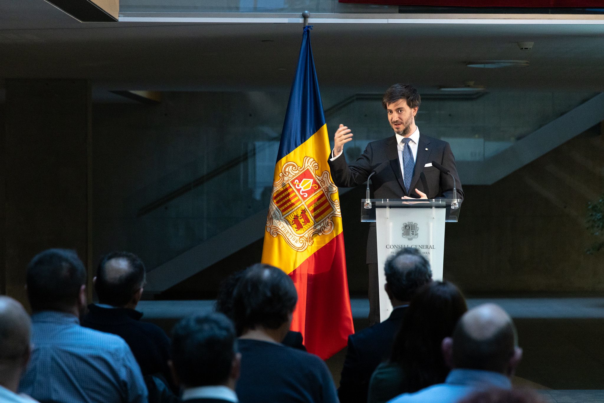 El síndic general, Carles Ensenyat.