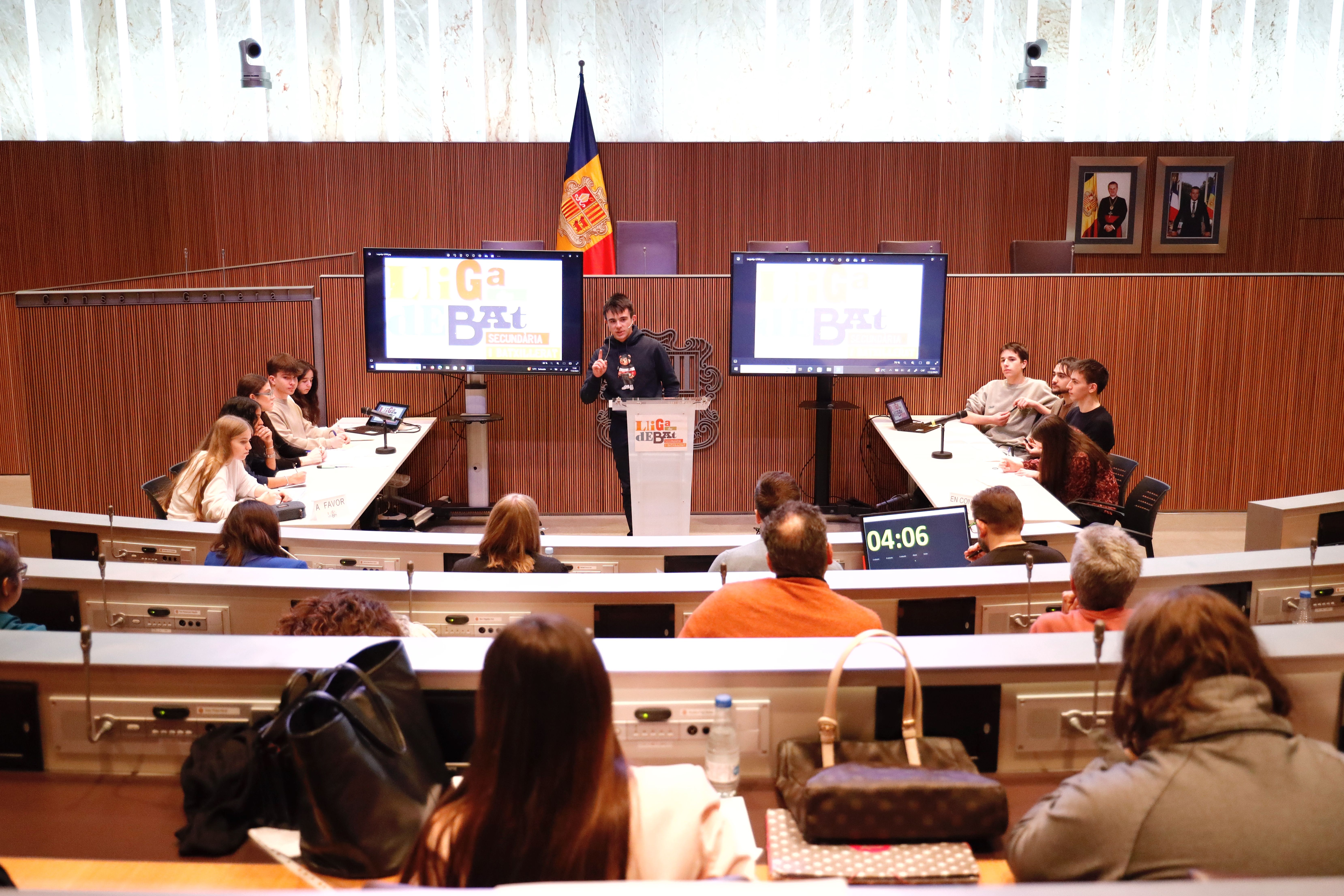 La Lliga Debat torna al Consell General per segon any consecutiu. La Lliga Debat torna al Consell General per segon any consecutiu.