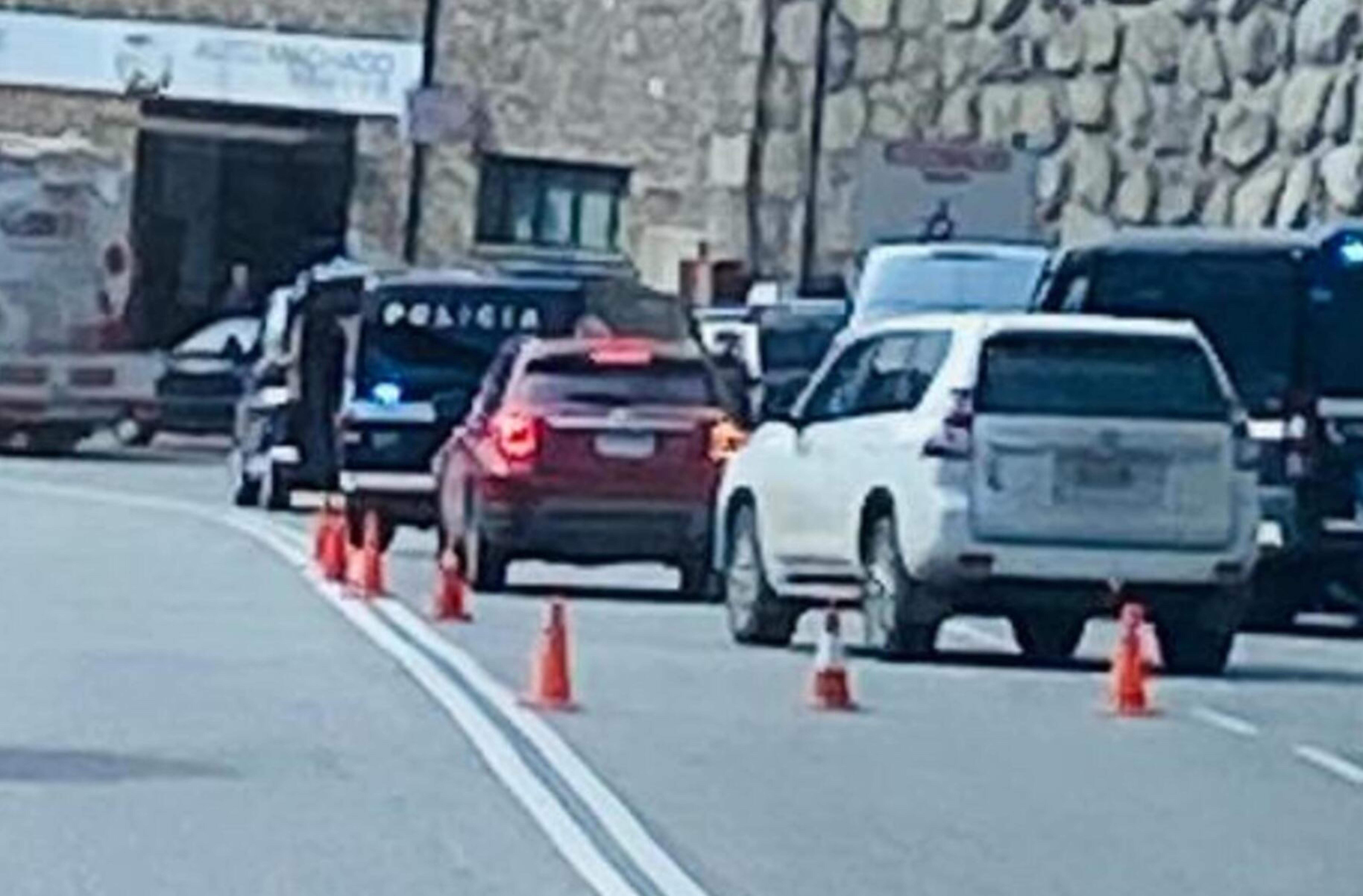 Un dels controls a Canillo.