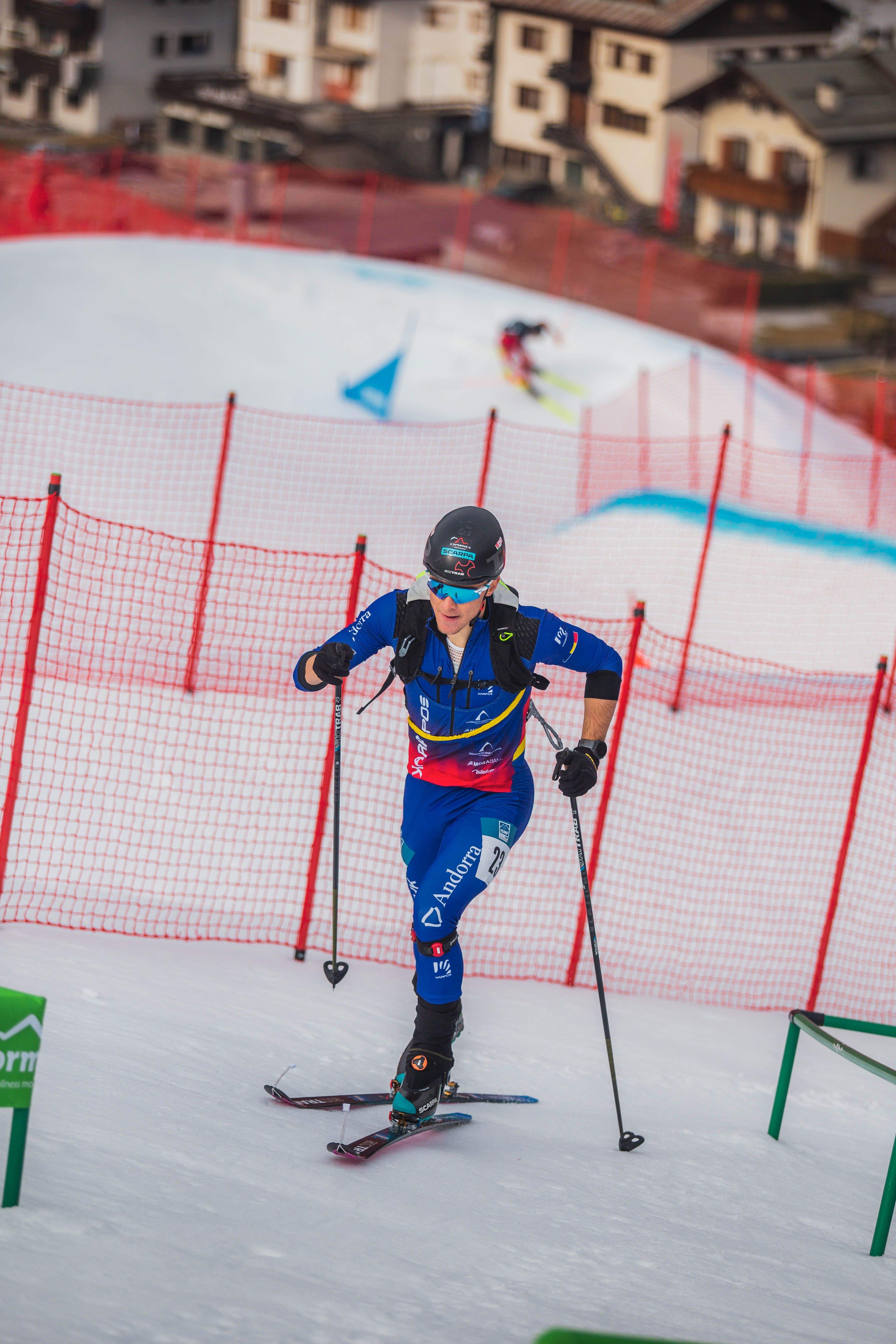 Oriol Olm, aquest cap de setmana a la cursa a l'esprint.
