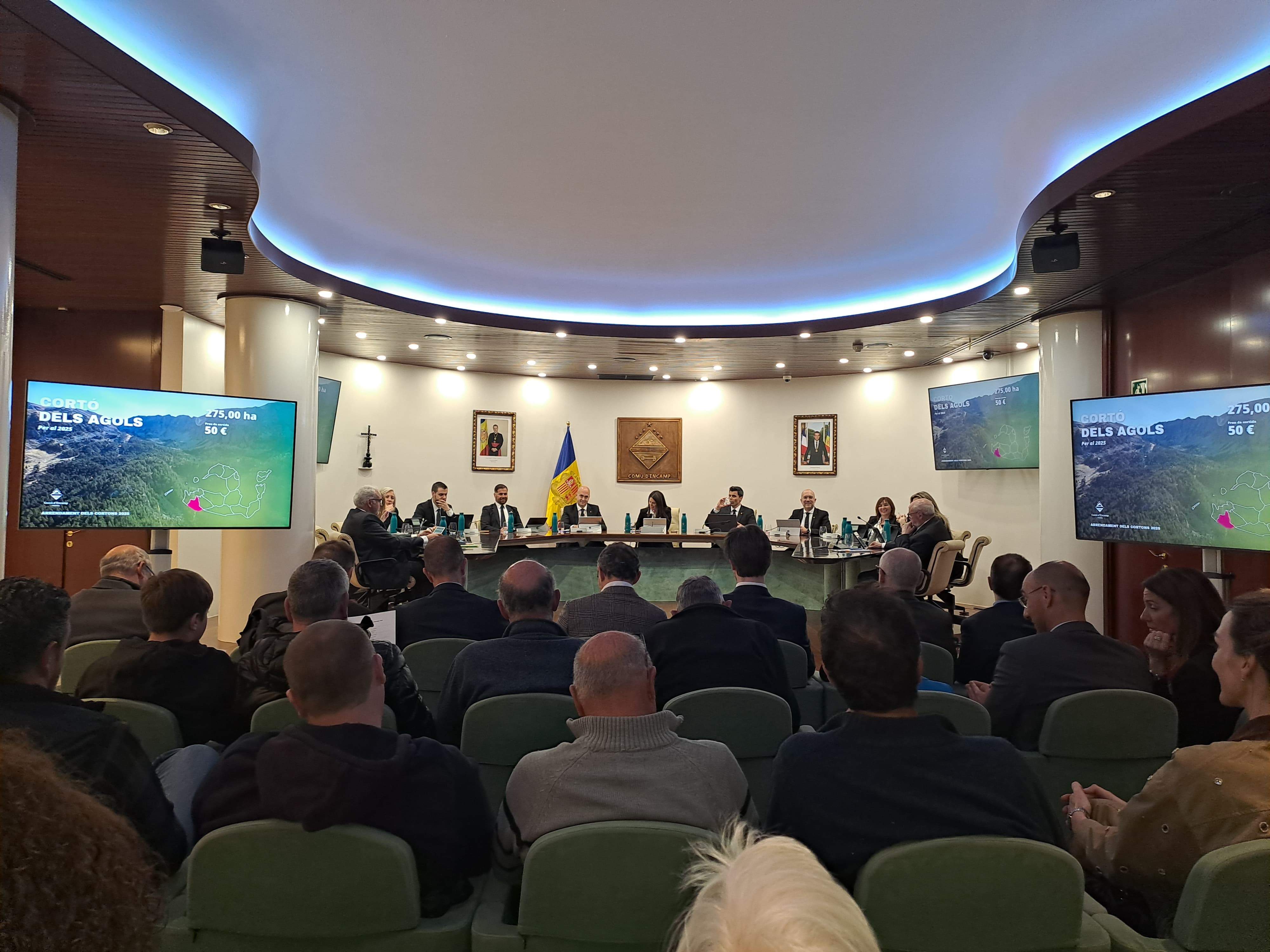 Ramaders de la parròquia han participat en la tradicional subhasta dels cortons.