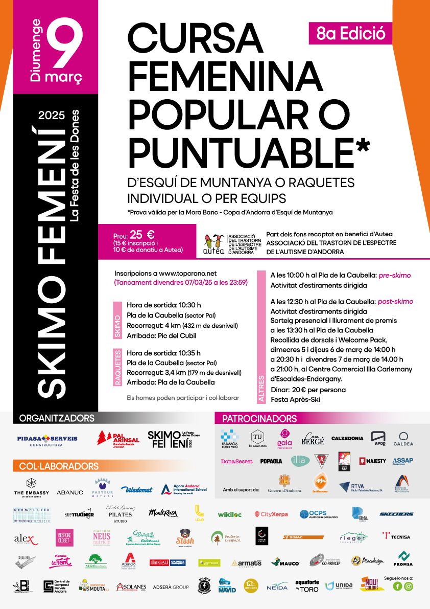 Skimo dona 8a 2025 A3 pro