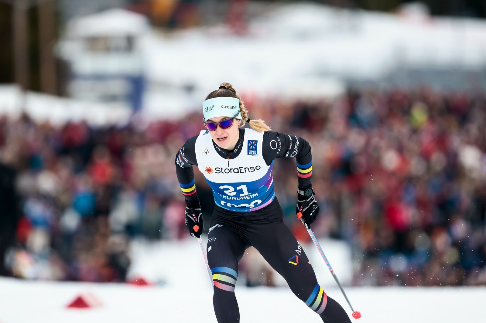 Gina del Rio durant la prova d'aquest dijous.