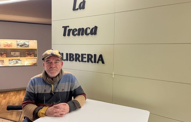 L'autor de 'Colls d'ampolla', Marc Cortès Minguet, L'autor de 'Colls d'ampolla', Marc Cortès Minguet,