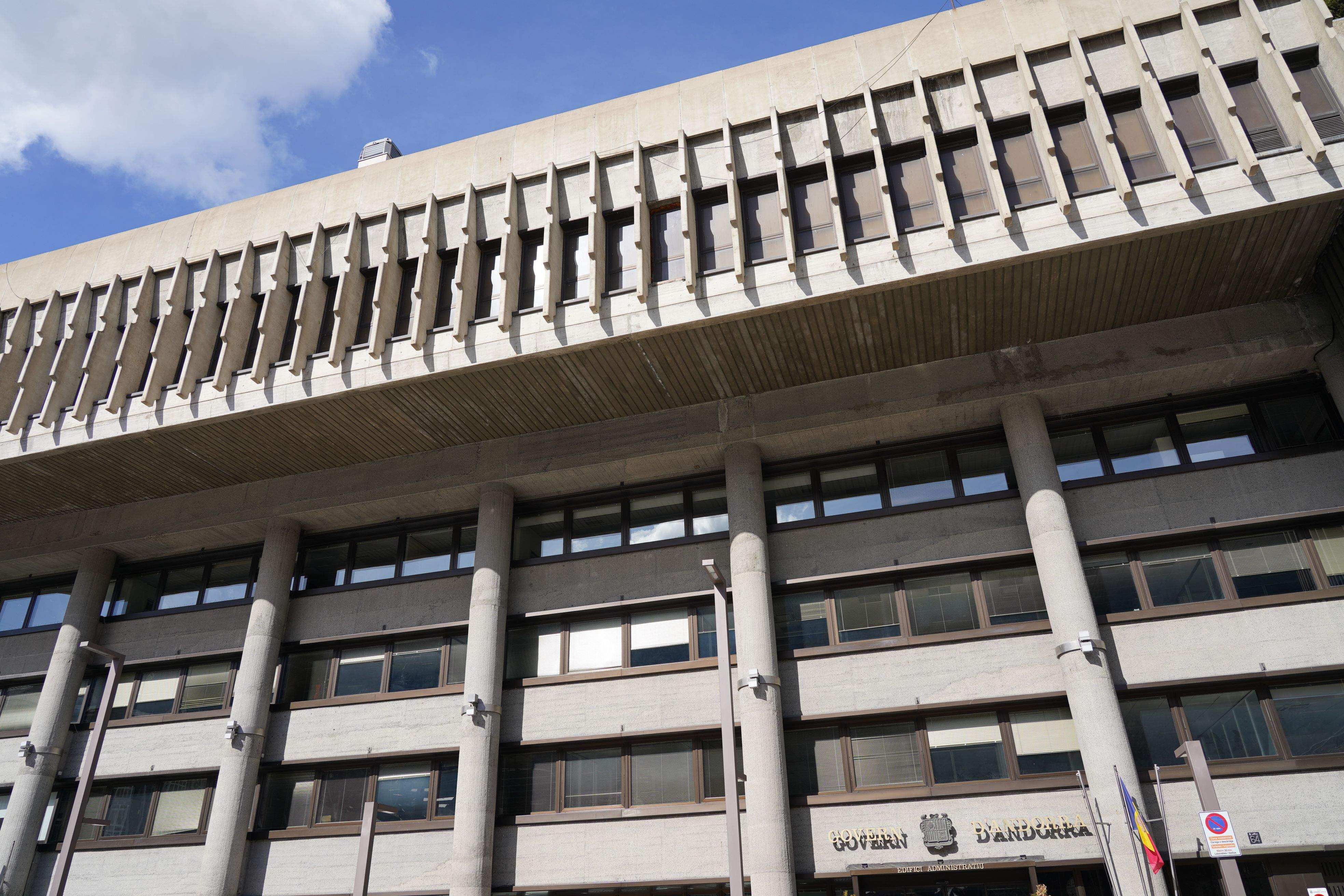 Una imatge de l'edifici administratiu de Govern.