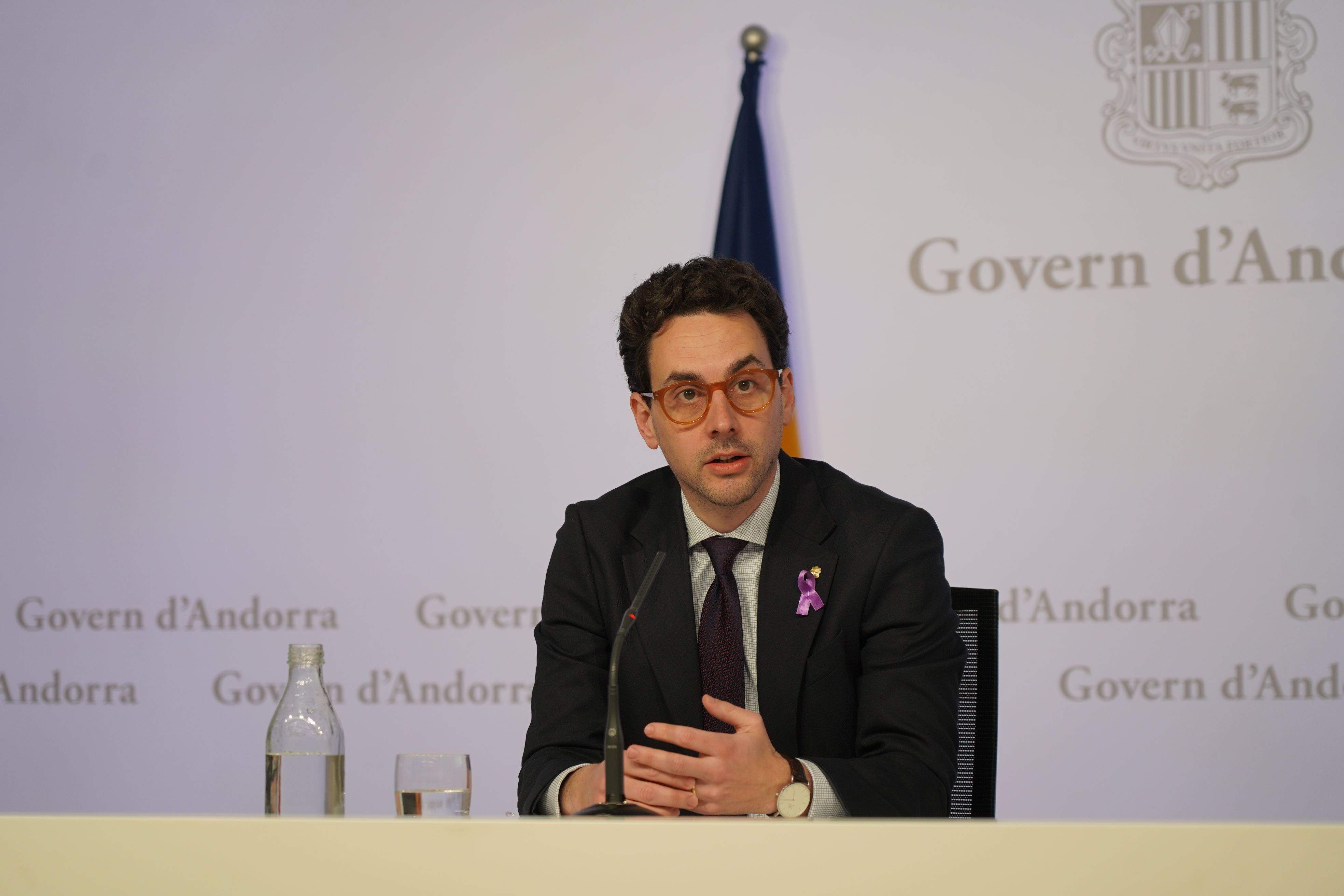 El ministre portaveu, Guillem Casal.