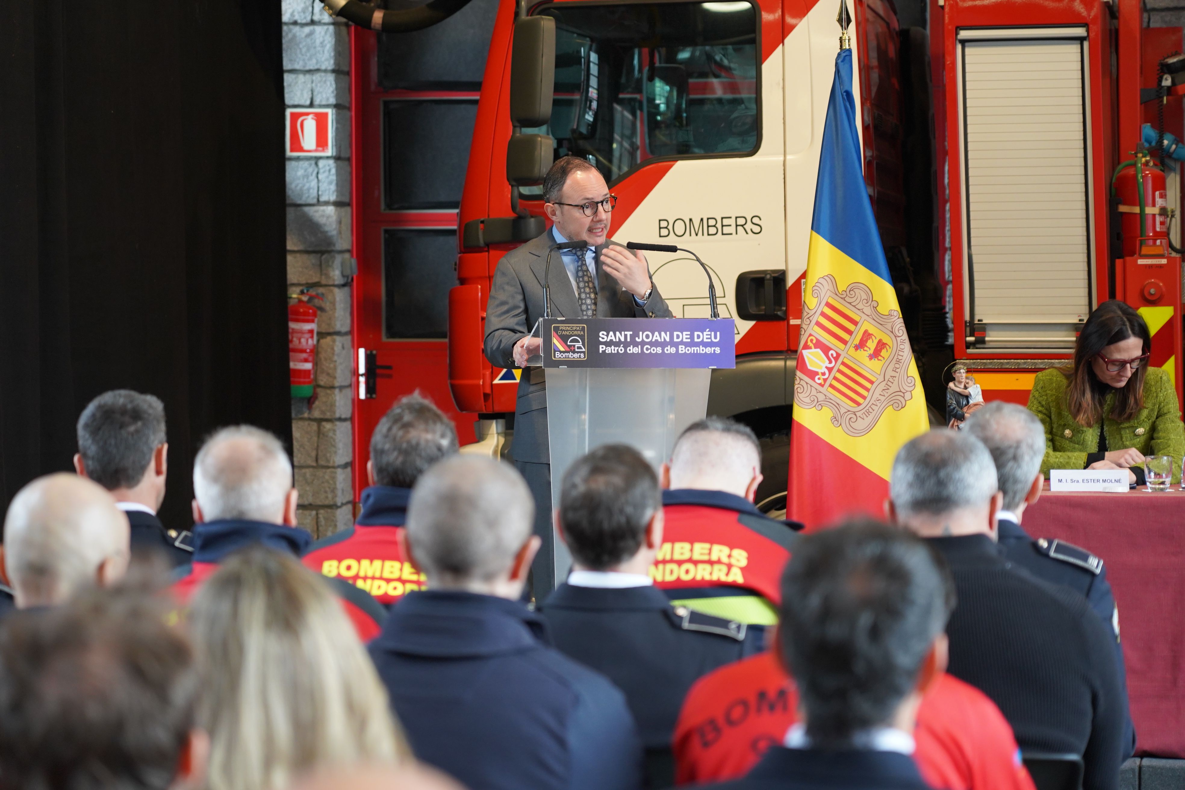 Parlament del cap de Govern, Xavier Espot. Parlament del cap de Govern, Xavier Espot.