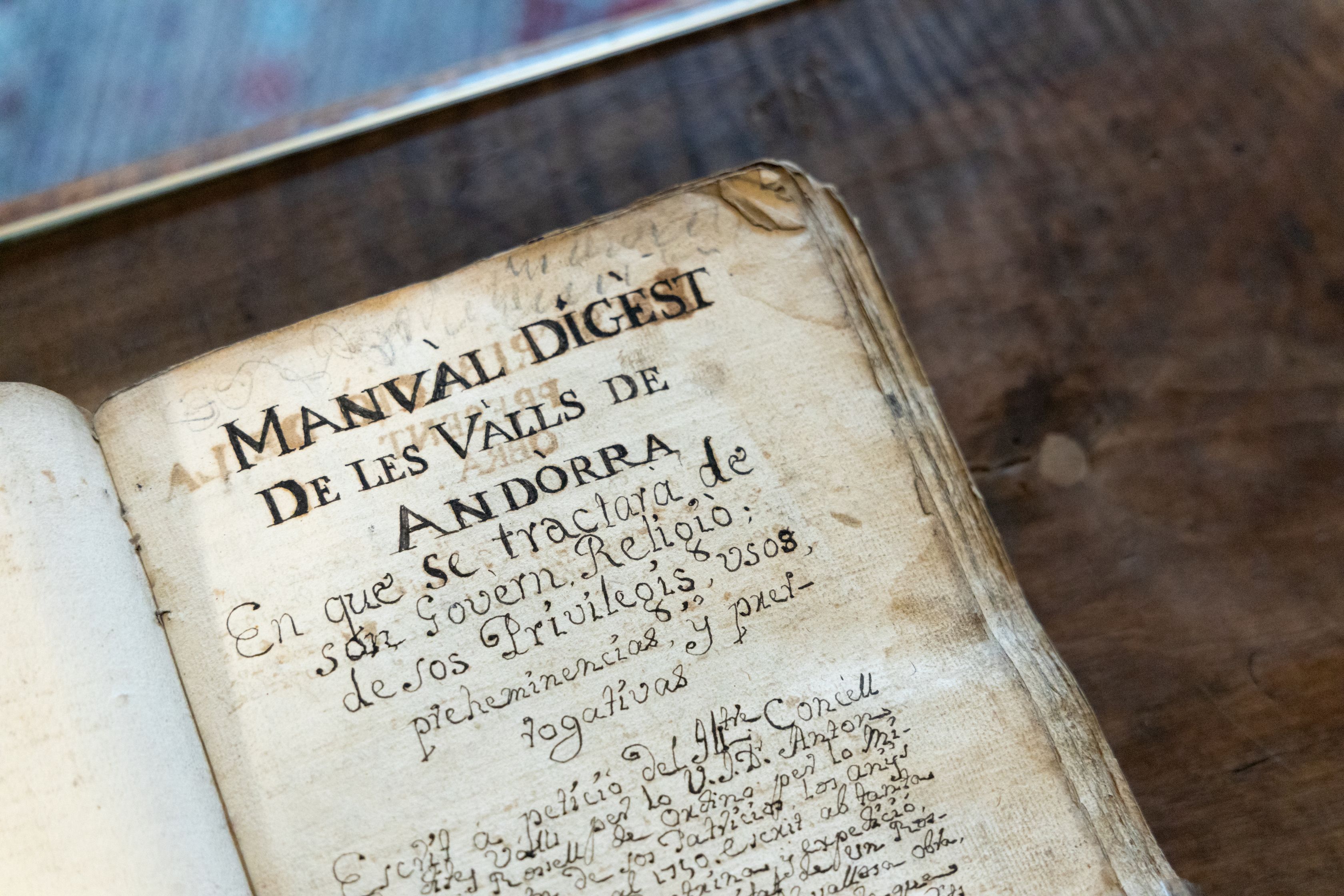 Una imatge del manuscrit entregat.