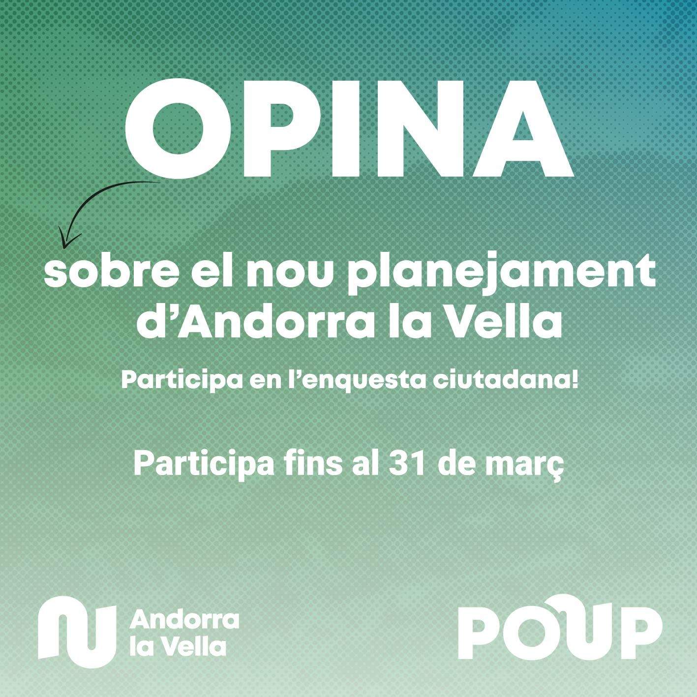 El cartell promocional de crida a la ciutadania.