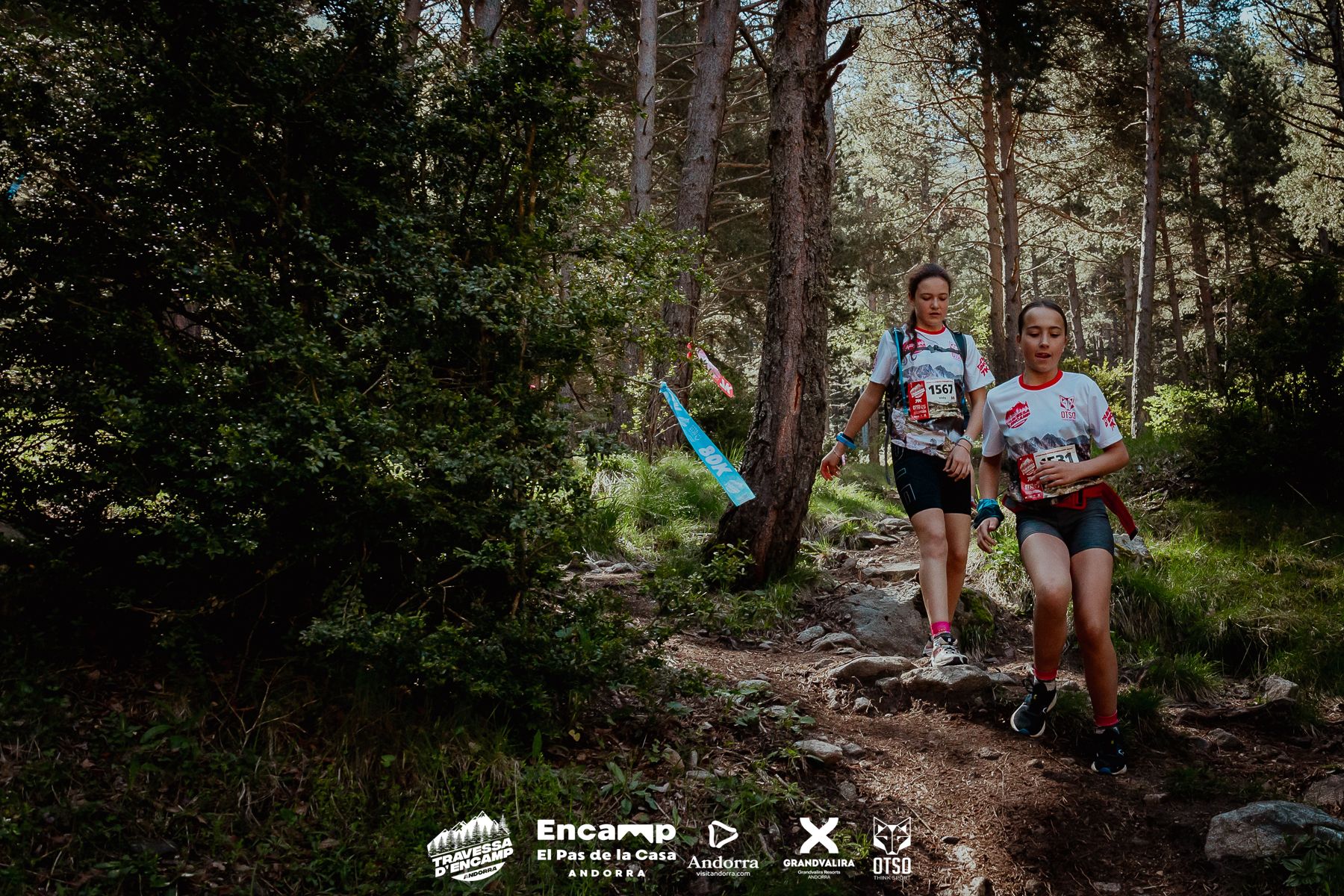 Unes participants a l'OTSO Travessa d'Encamp.