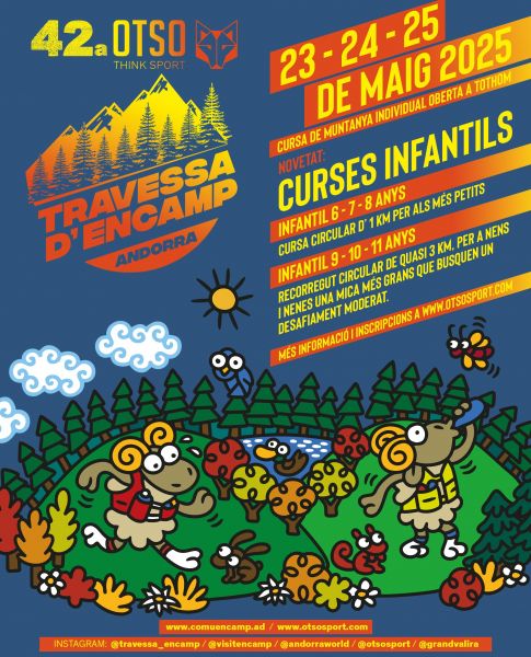 LA TRAVESSA D'ENCAMP CURSES INFANTILS 2025 LA TRAVESSA D'ENCAMP CURSES INFANTILS 2025