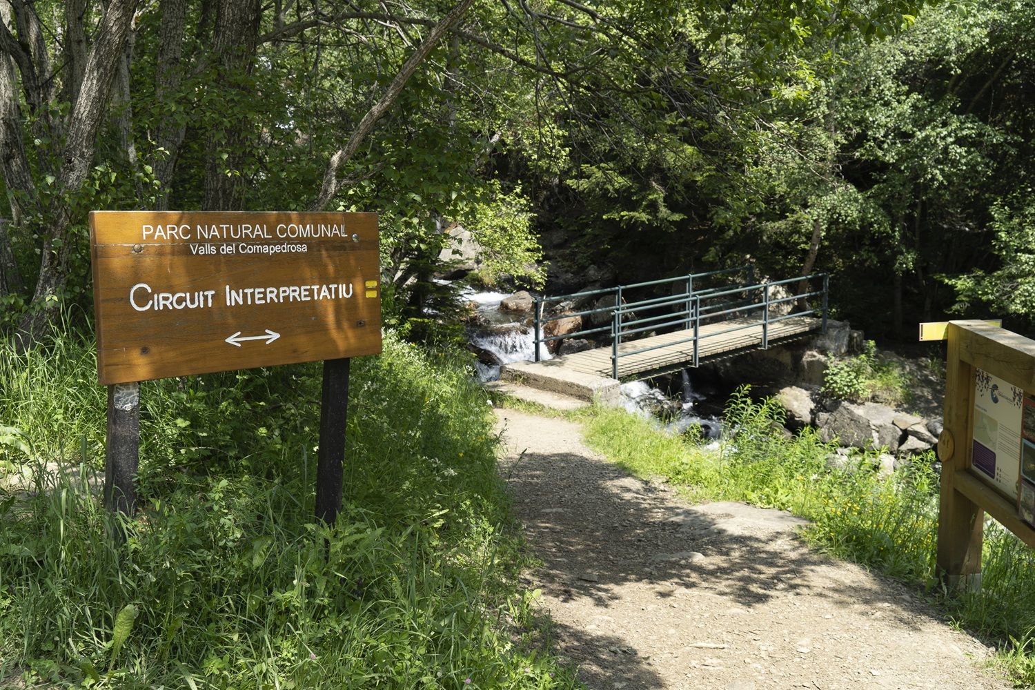 Circuit interpretatiu és l'espai que rep més visitants.